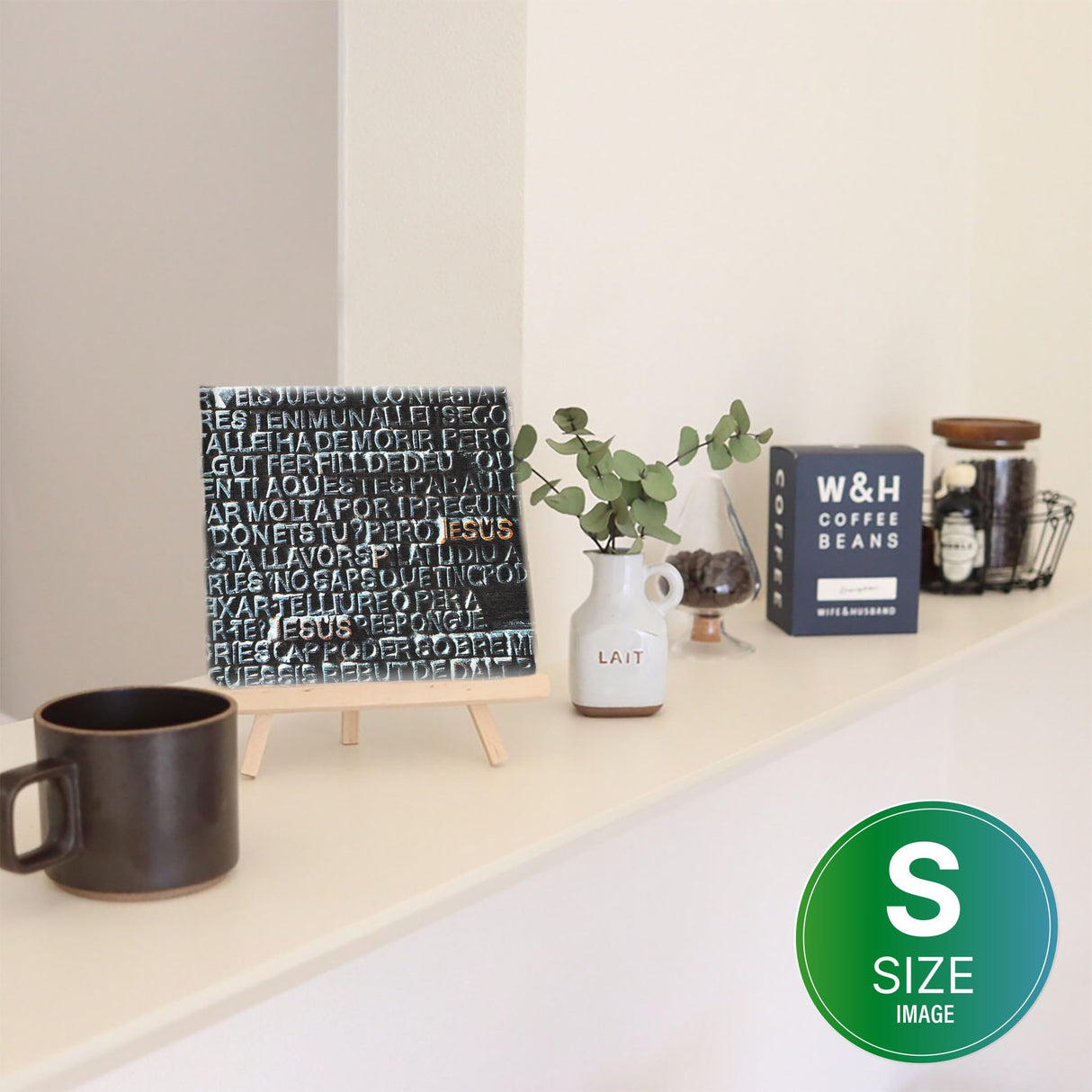 タイポグラフィのアートパネル インテリア雑貨 アートパネル キャンバス poht-1805-28