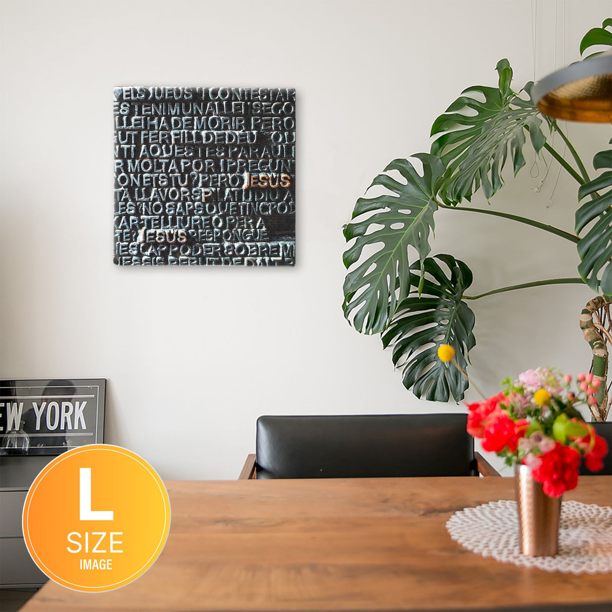 タイポグラフィのアートパネル インテリア雑貨 アートパネル キャンバス poht-1805-28