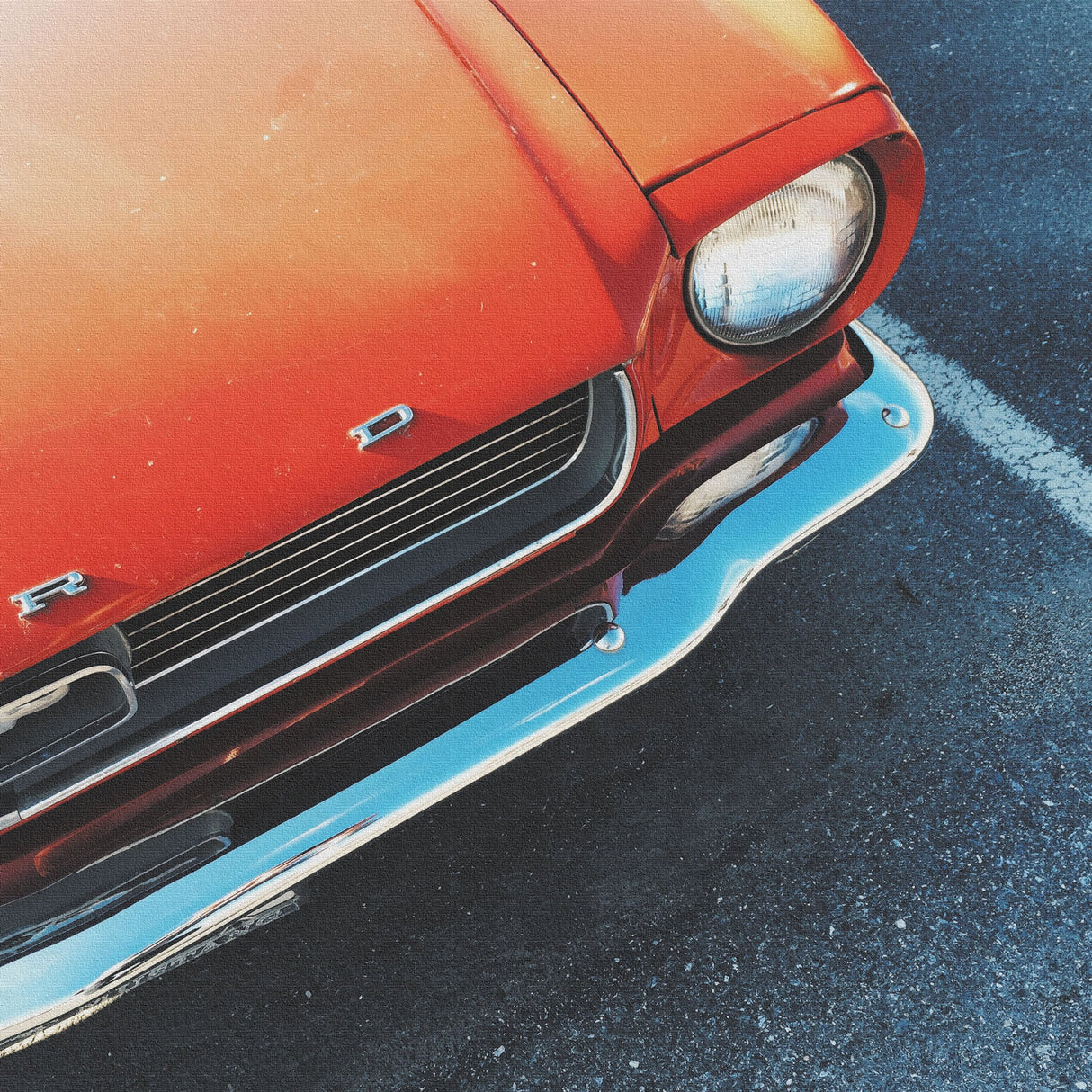 アメ車の壁掛けアート インテリア雑貨 アートパネル キャンバス poht-1805-29