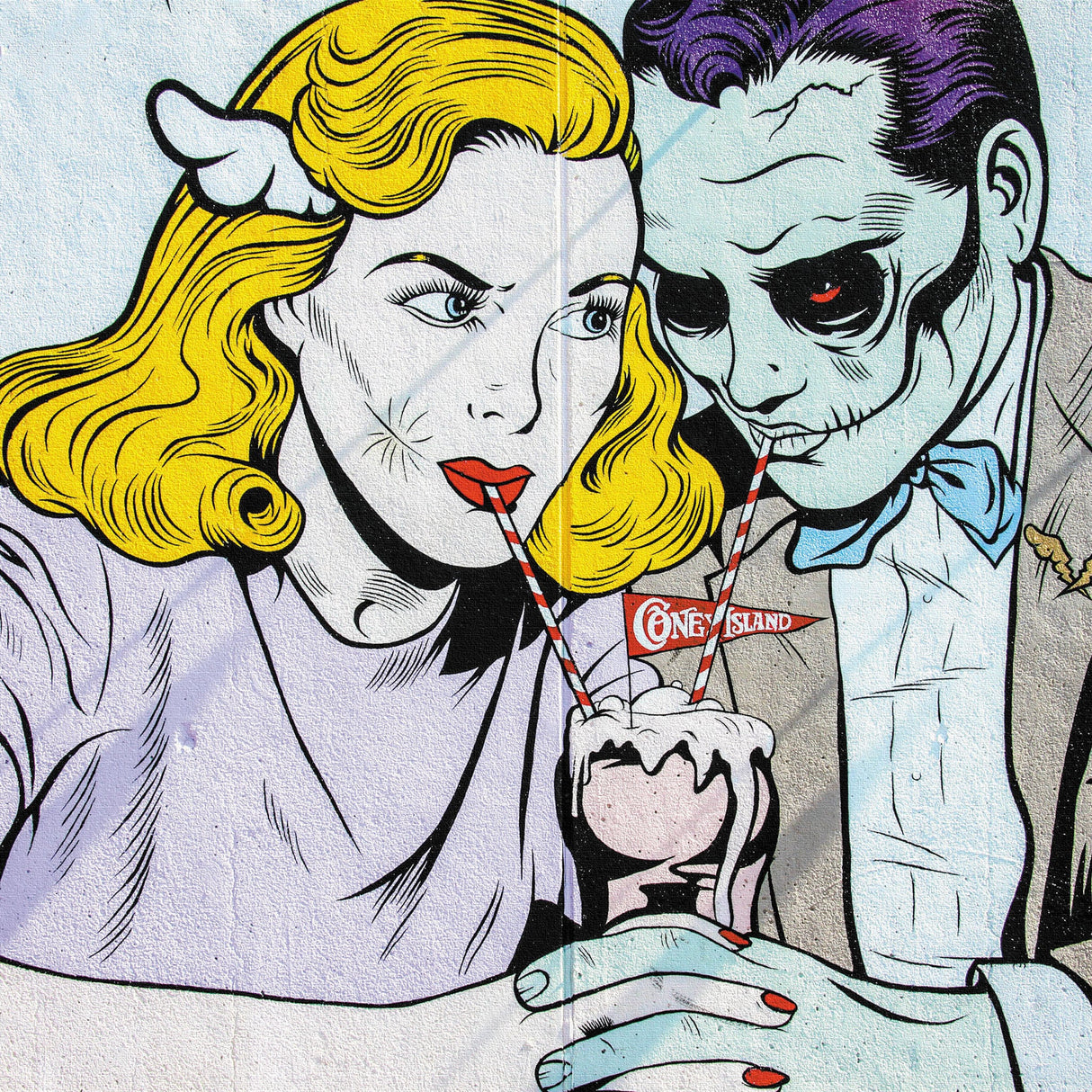 グラフィティのファブリックパネル インテリア雑貨 アートパネル キャンバス poht-1805-31