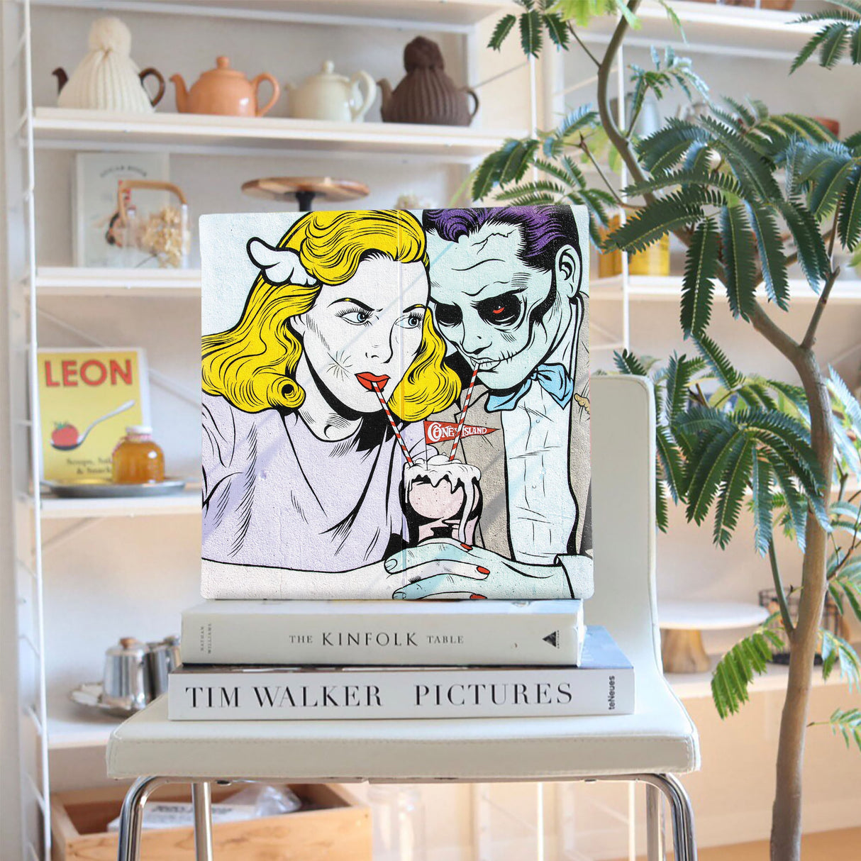 グラフィティのファブリックパネル インテリア雑貨 アートパネル キャンバス poht-1805-31