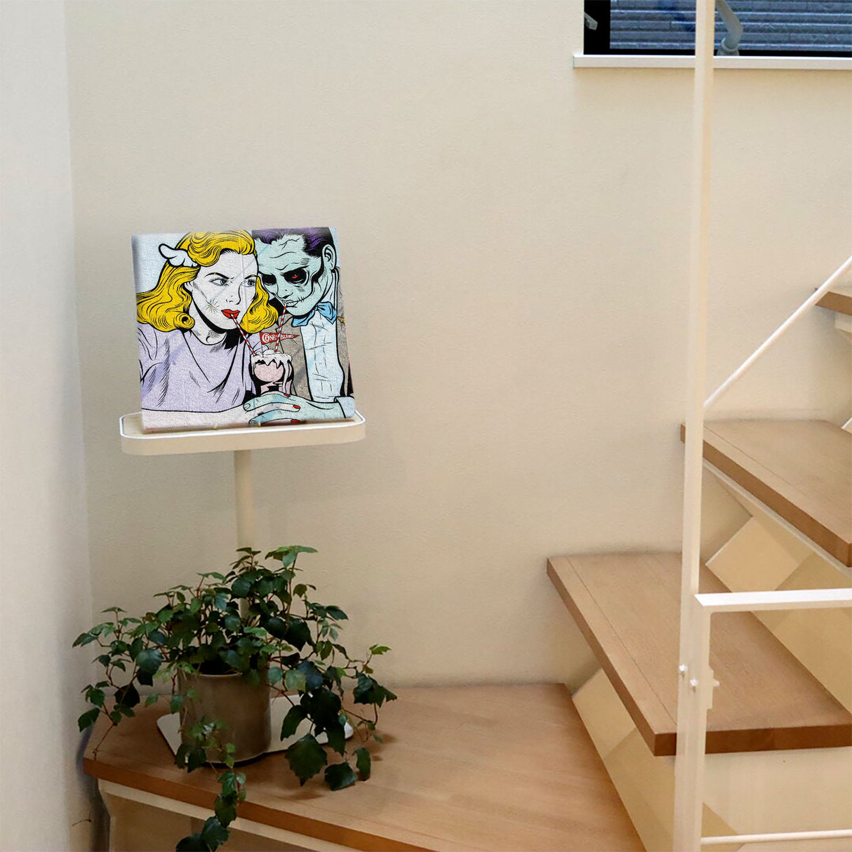 グラフィティのファブリックパネル インテリア雑貨 アートパネル キャンバス poht-1805-31