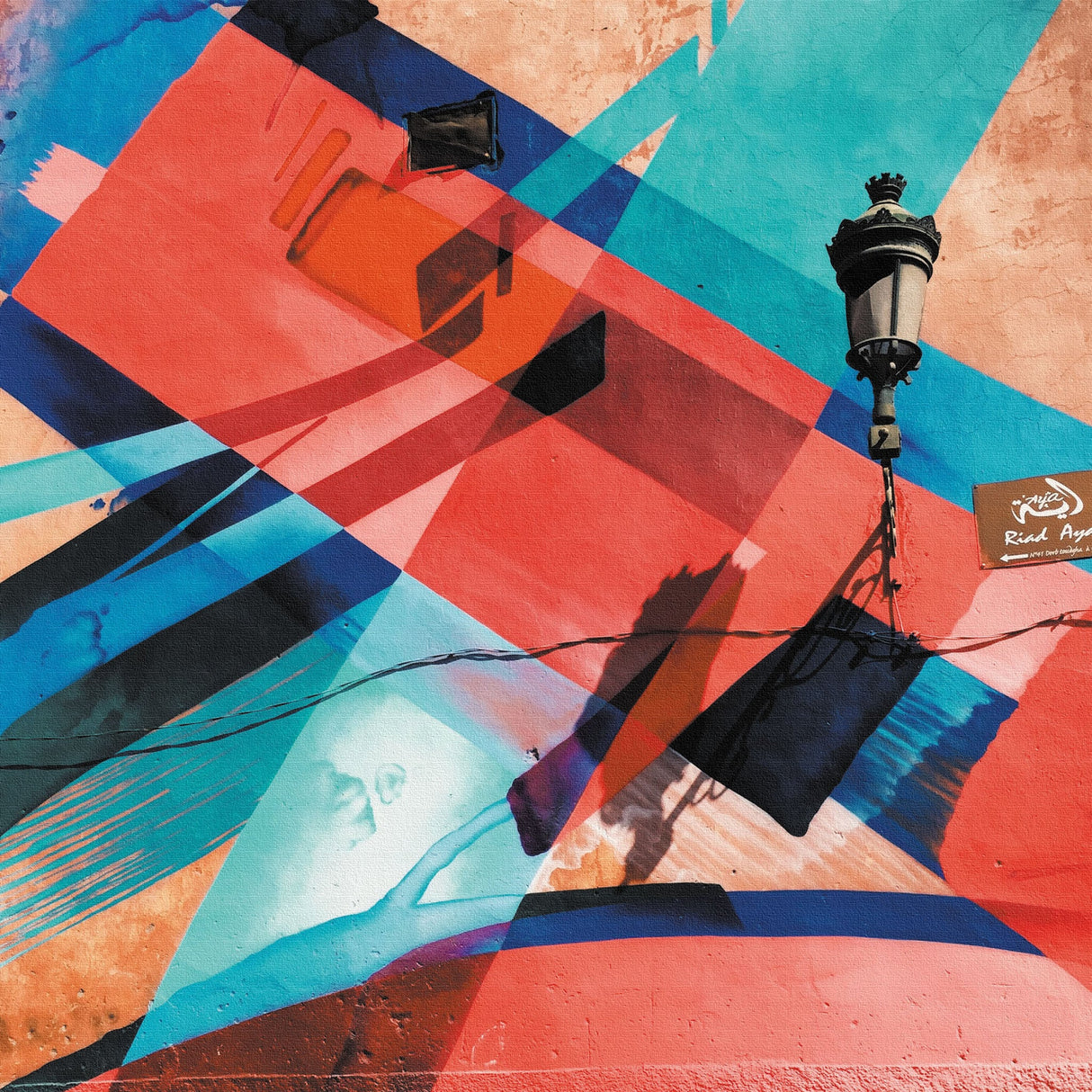 グラフィティのアートパネル インテリア雑貨 アートパネル キャンバス poht-1805-34