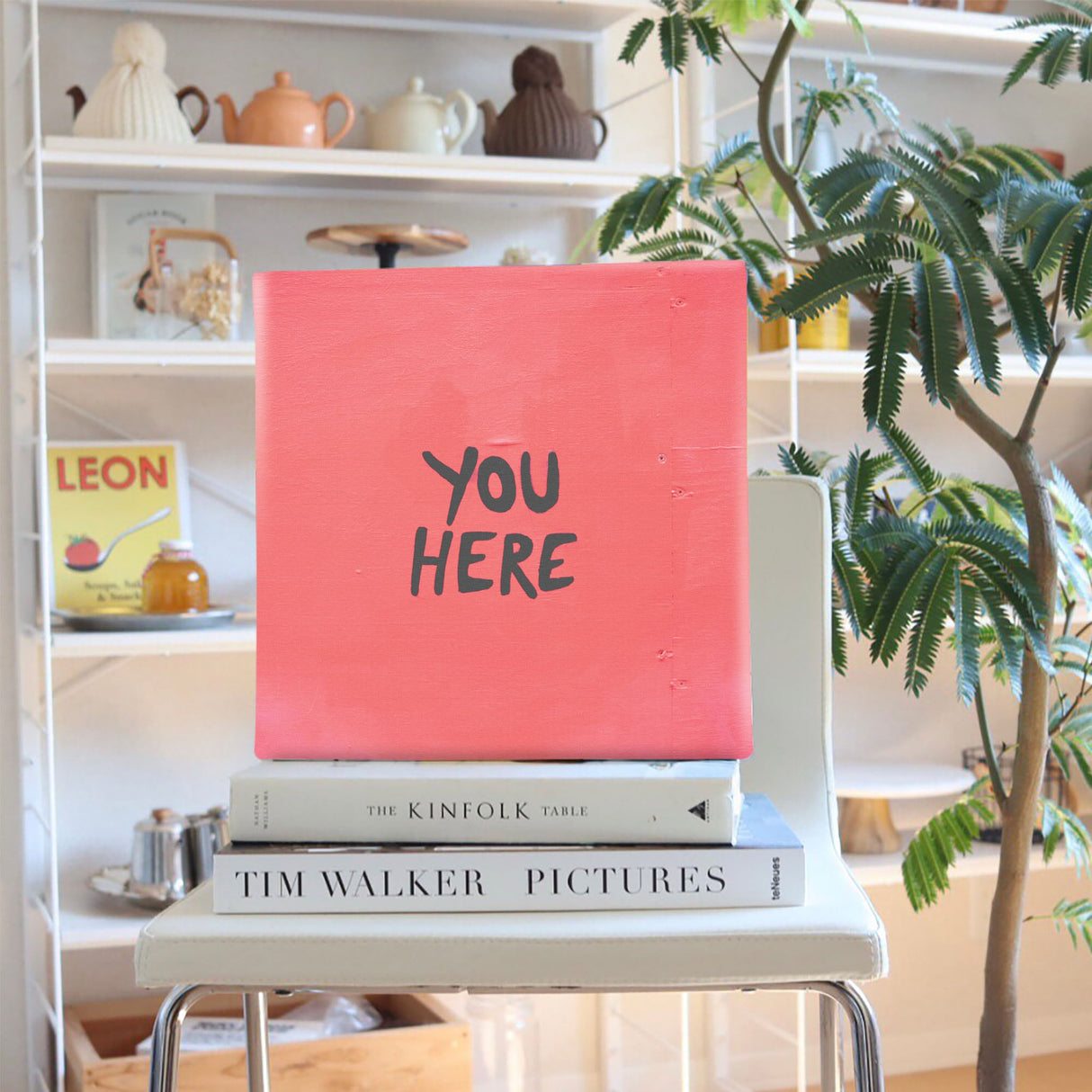 Typography wall art interior goods canvas poht-1805-35