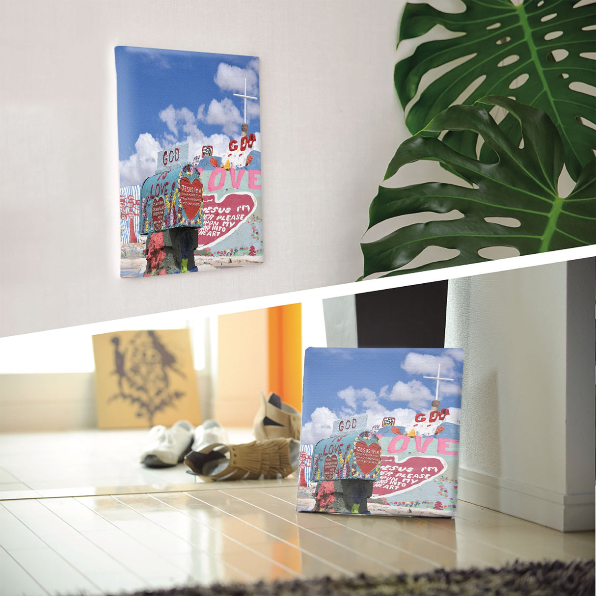 LOVEのアートパネル インテリア雑貨 アートパネル キャンバス   poht-1805-40