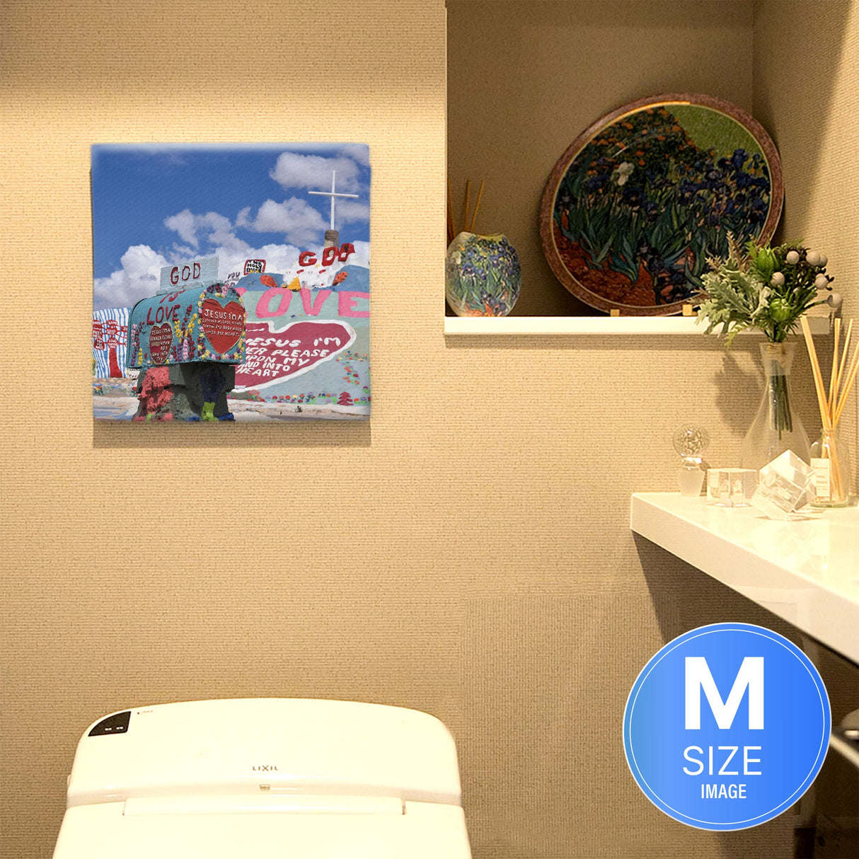 LOVEのアートパネル インテリア雑貨 アートパネル キャンバス   poht-1805-40