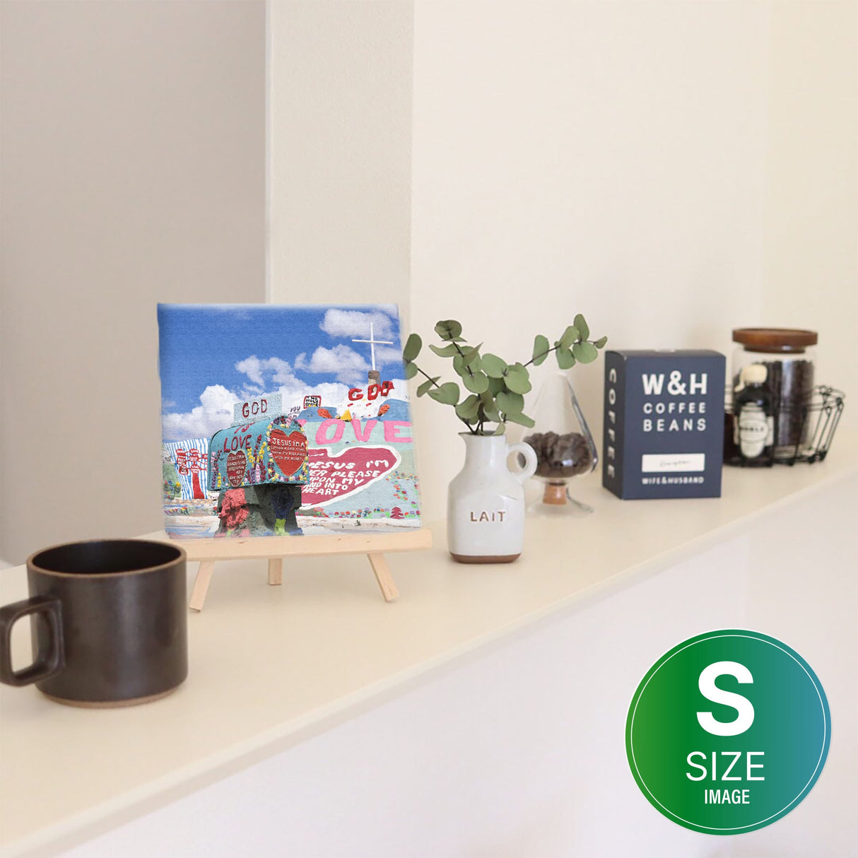 LOVEのアートパネル インテリア雑貨 アートパネル キャンバス   poht-1805-40