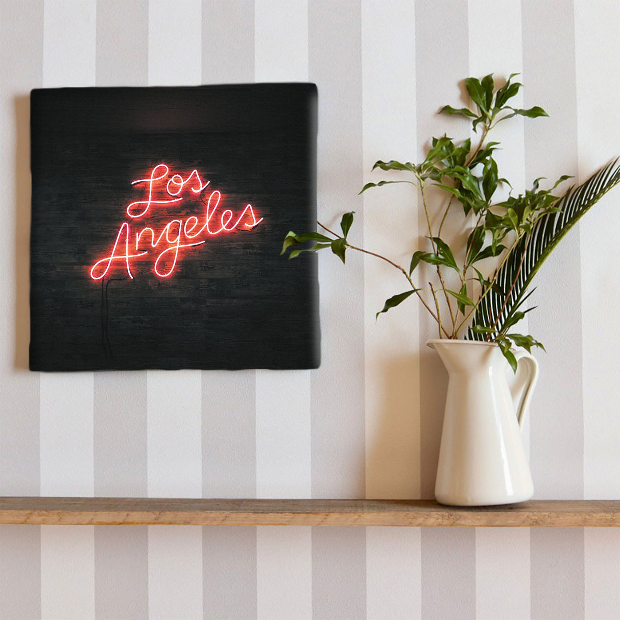 ネオンの壁掛けアート インテリア雑貨 アートパネル キャンバス poht-1805-41