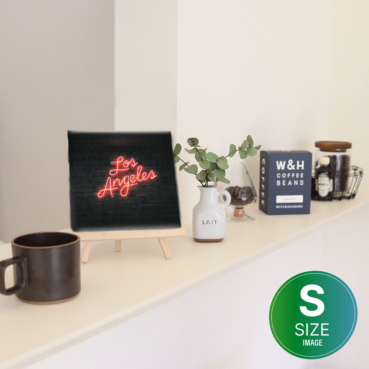 ネオンの壁掛けアート インテリア雑貨 アートパネル キャンバス poht-1805-41