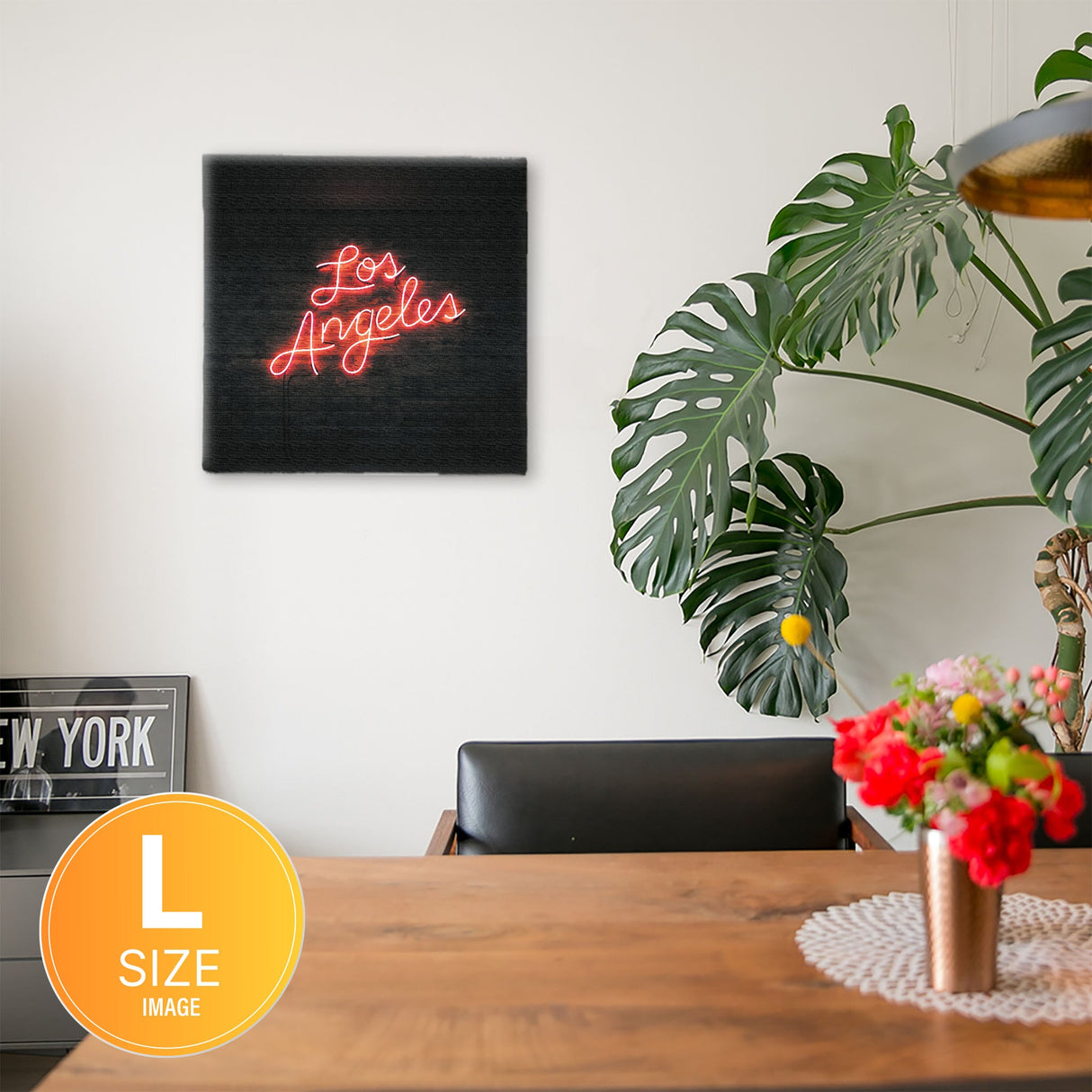 ネオンの壁掛けアート インテリア雑貨 アートパネル キャンバス poht-1805-41