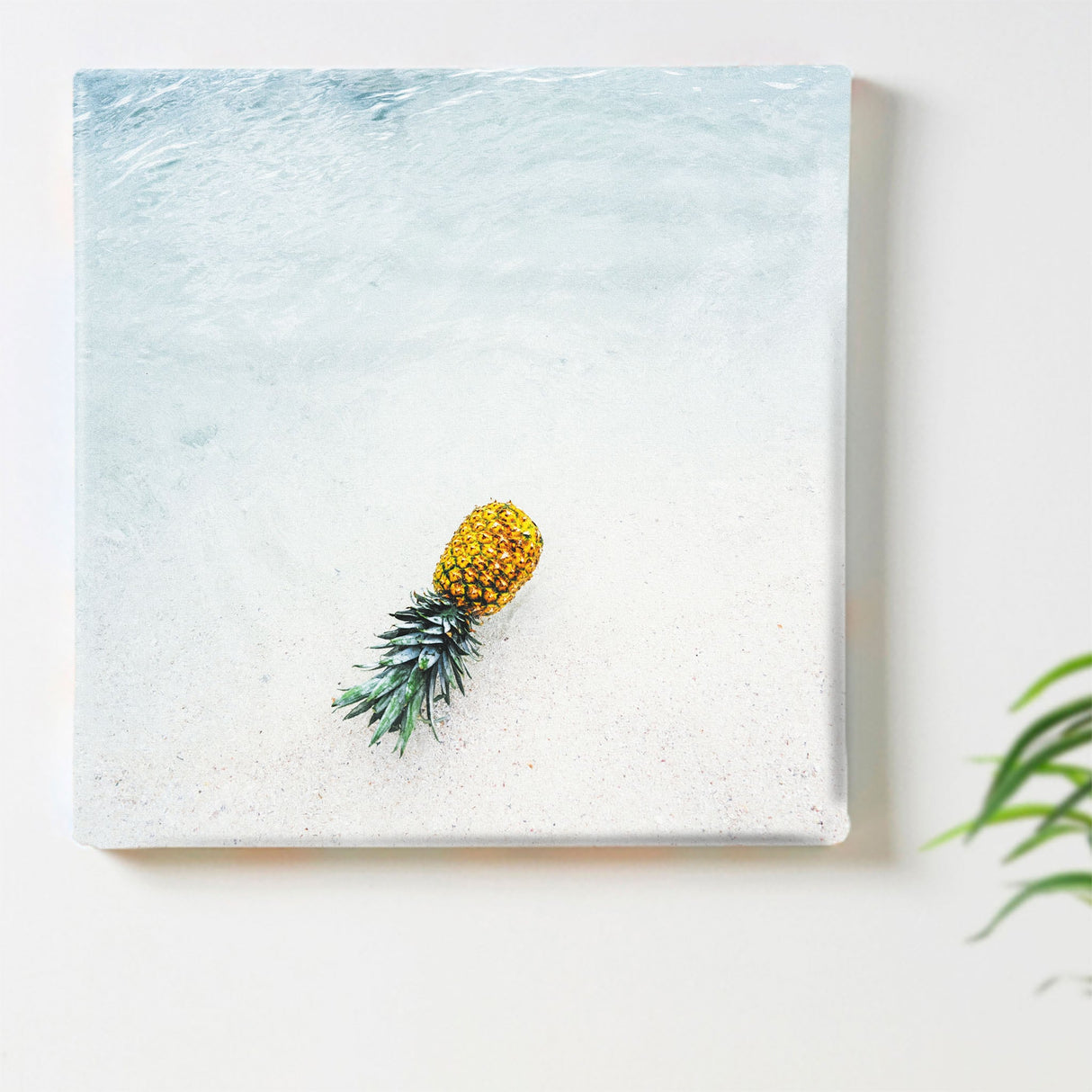 パイナップルのファブリックボード インテリア雑貨 アートパネル キャンバス poht-1805-42