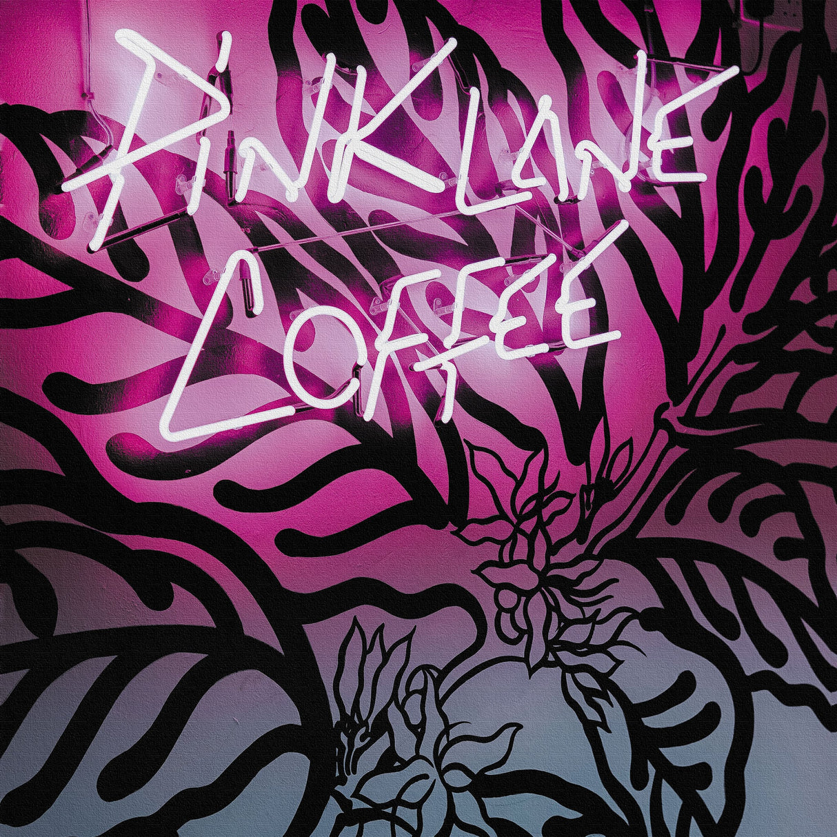 ネオンのファブリックパネル インテリア雑貨 アートパネル キャンバス poht-1805-45