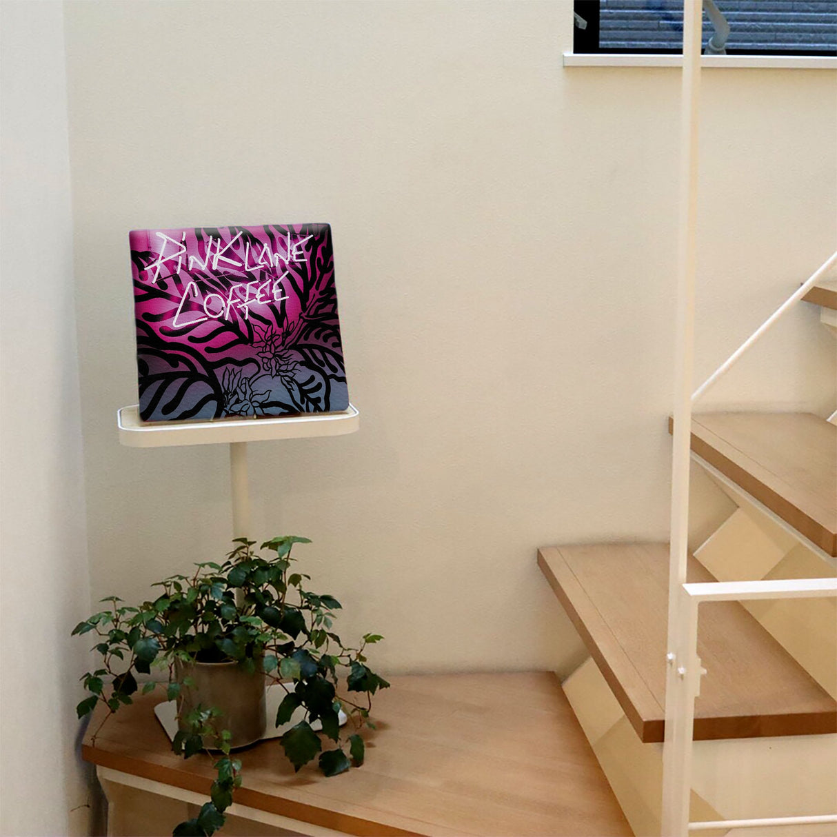 ネオンのファブリックパネル インテリア雑貨 アートパネル キャンバス poht-1805-45