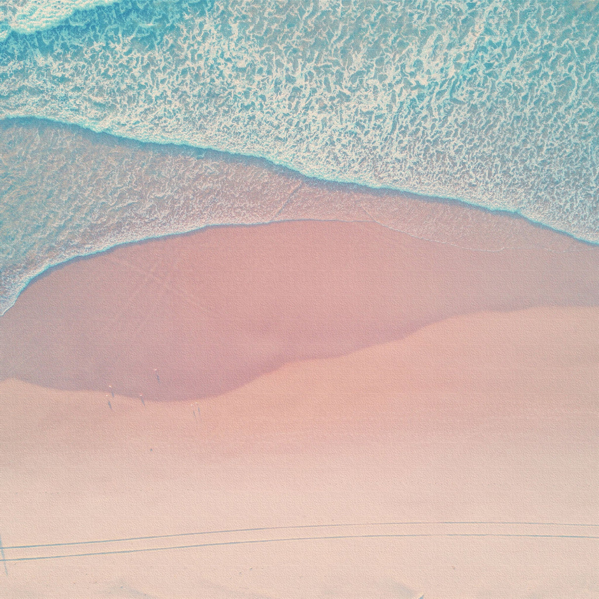 海のアートパネル インテリア雑貨 アートパネル キャンバス パープル poht-2111-05