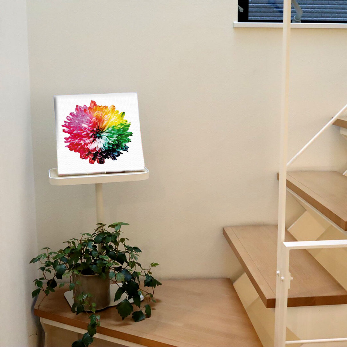 花のアートパネル インテリア雑貨 アートパネル キャンバス カラフル poht-2205-25