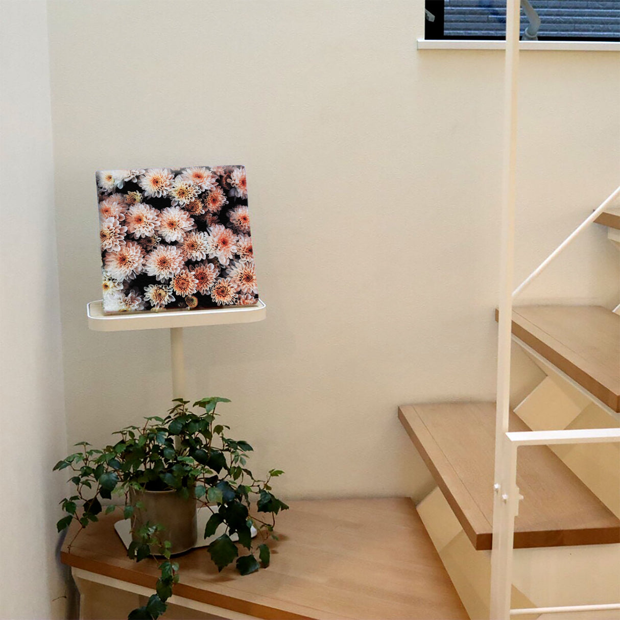 花のアートパネル インテリア雑貨 アートパネル キャンバス ピンク poht-2205-27