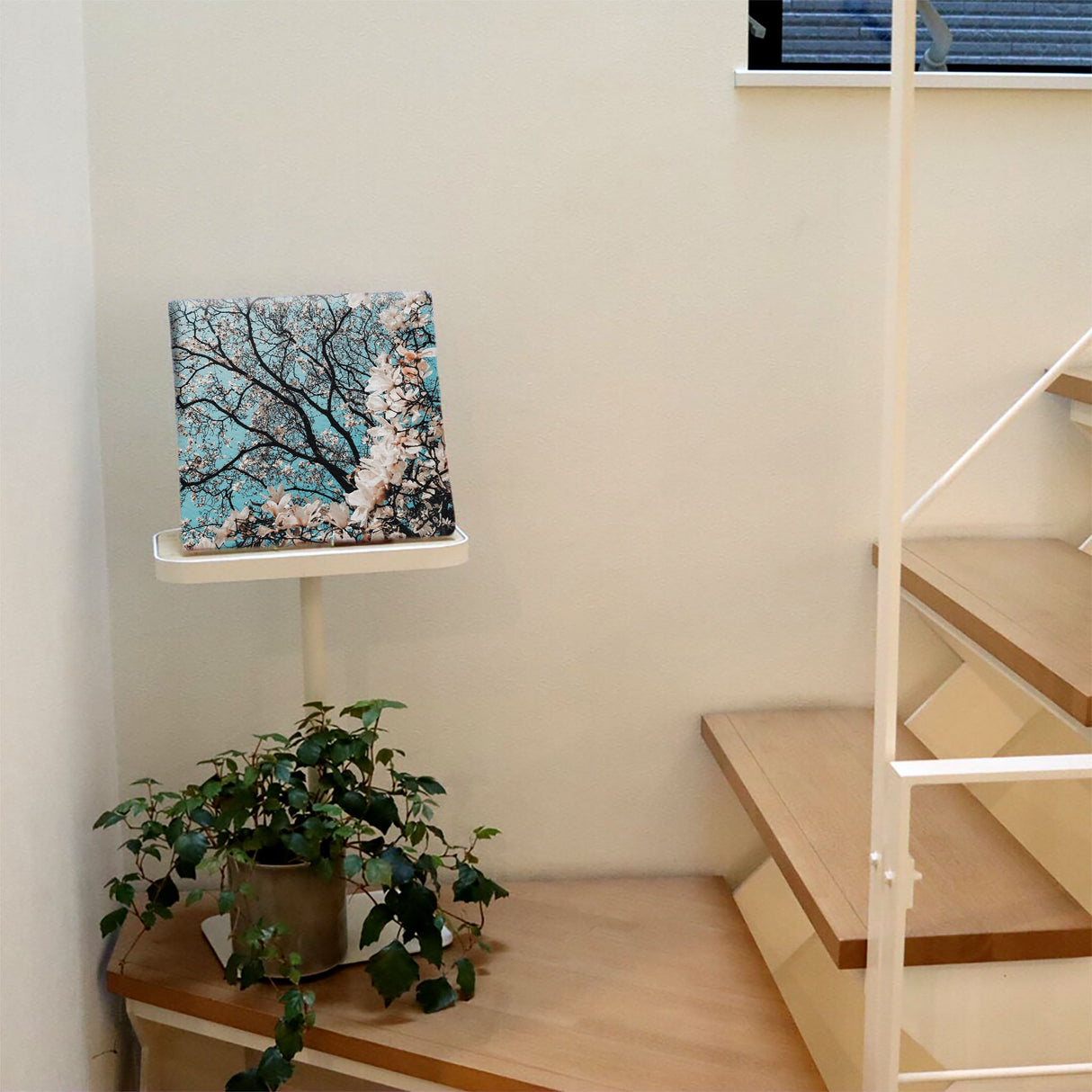 花のアートパネル インテリア雑貨 アートパネル キャンバス ピンク 桜 poht-2205-29