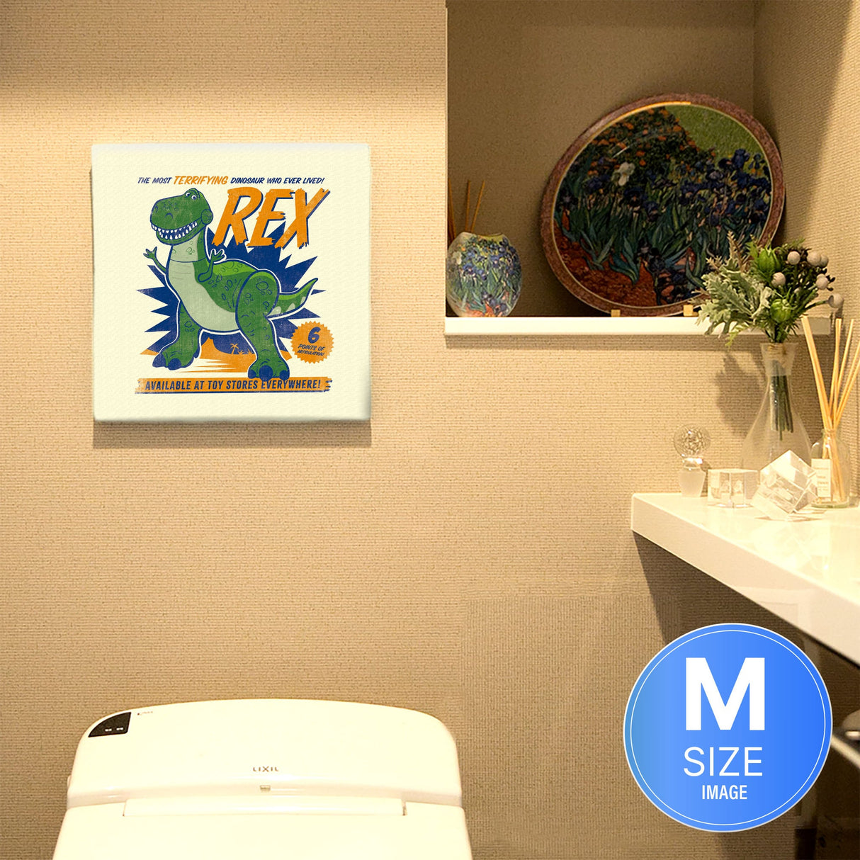 Toy Story fabric board interior goods art panel canvas Pixar pixa-1906-005