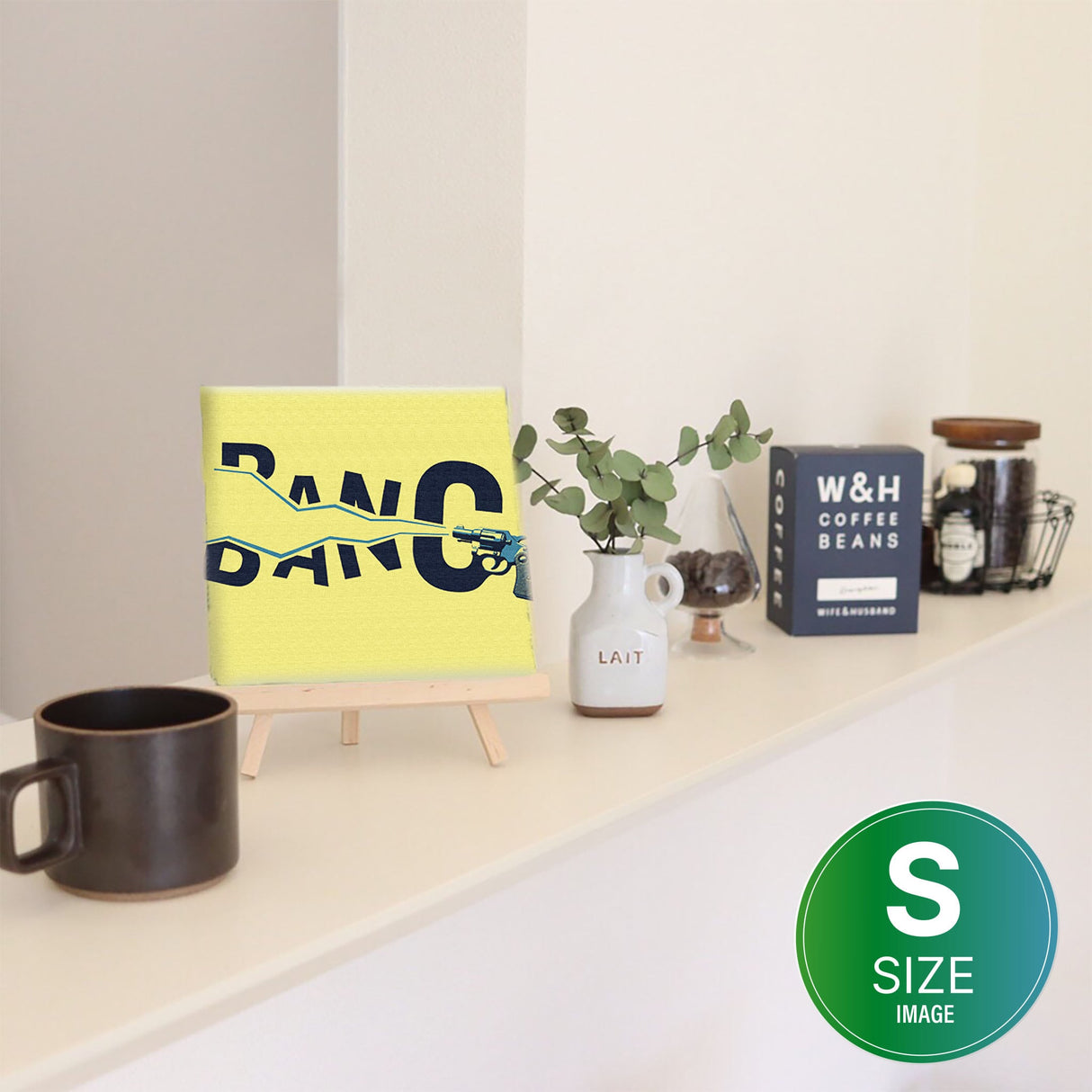 タイポグラフのインテリア小物 一人暮らし インテリア pop-0013