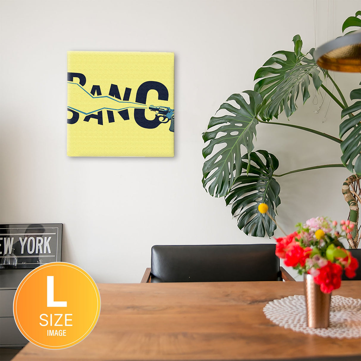 タイポグラフのインテリア小物 一人暮らし インテリア pop-0013