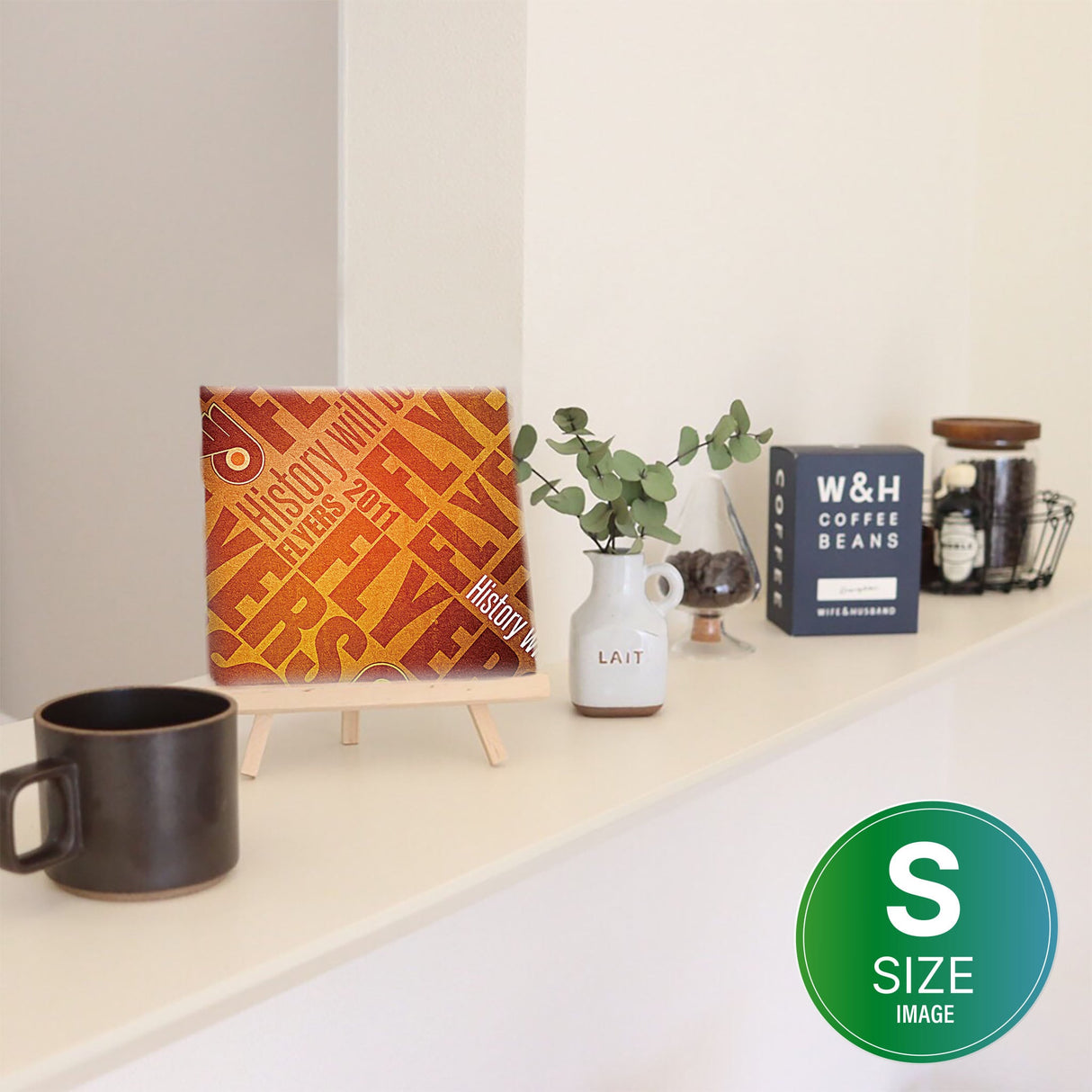 リビングにおすすめ、タイポグラフのインテリア小物 インテリア アート pop-0026