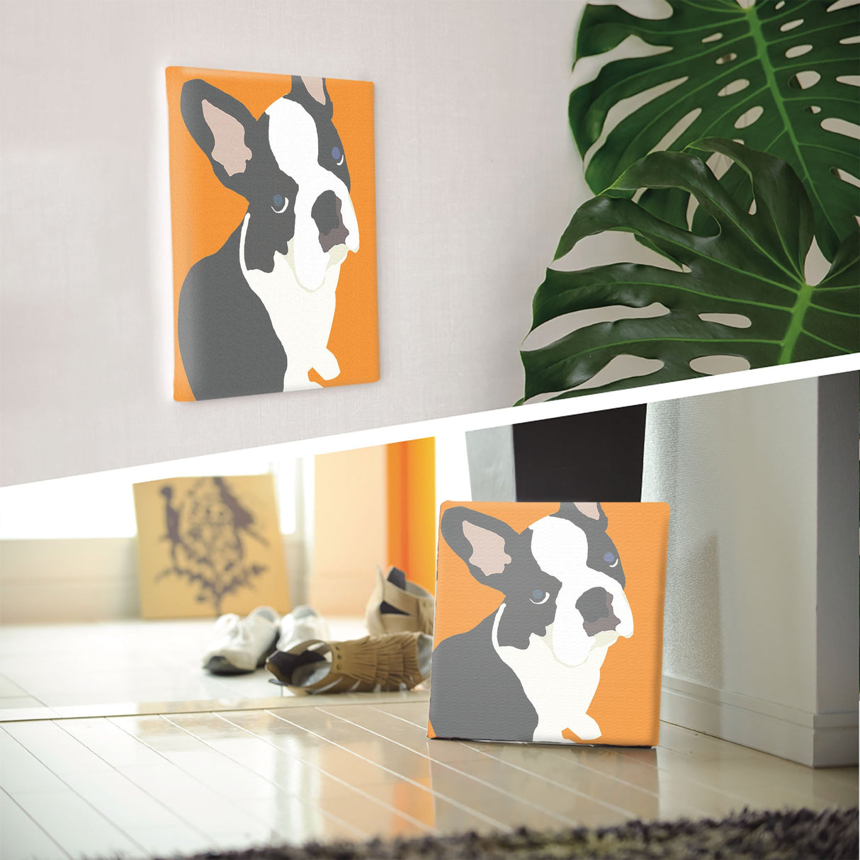 Recommended for the living room, French bulldog interior accessories Living alone Interior pop-0030-or