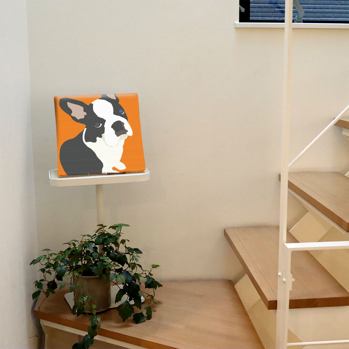 Recommended for the living room, French bulldog interior accessories Living alone Interior pop-0030-or