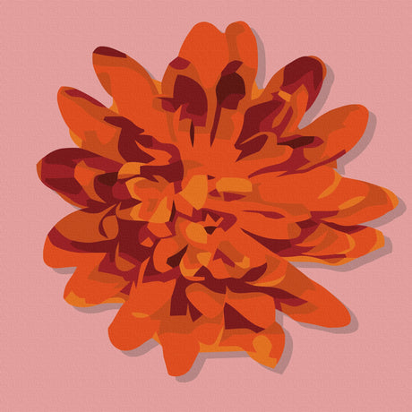 花モチーフのファブリックパネル 写真 壁掛け pop-0031-pk