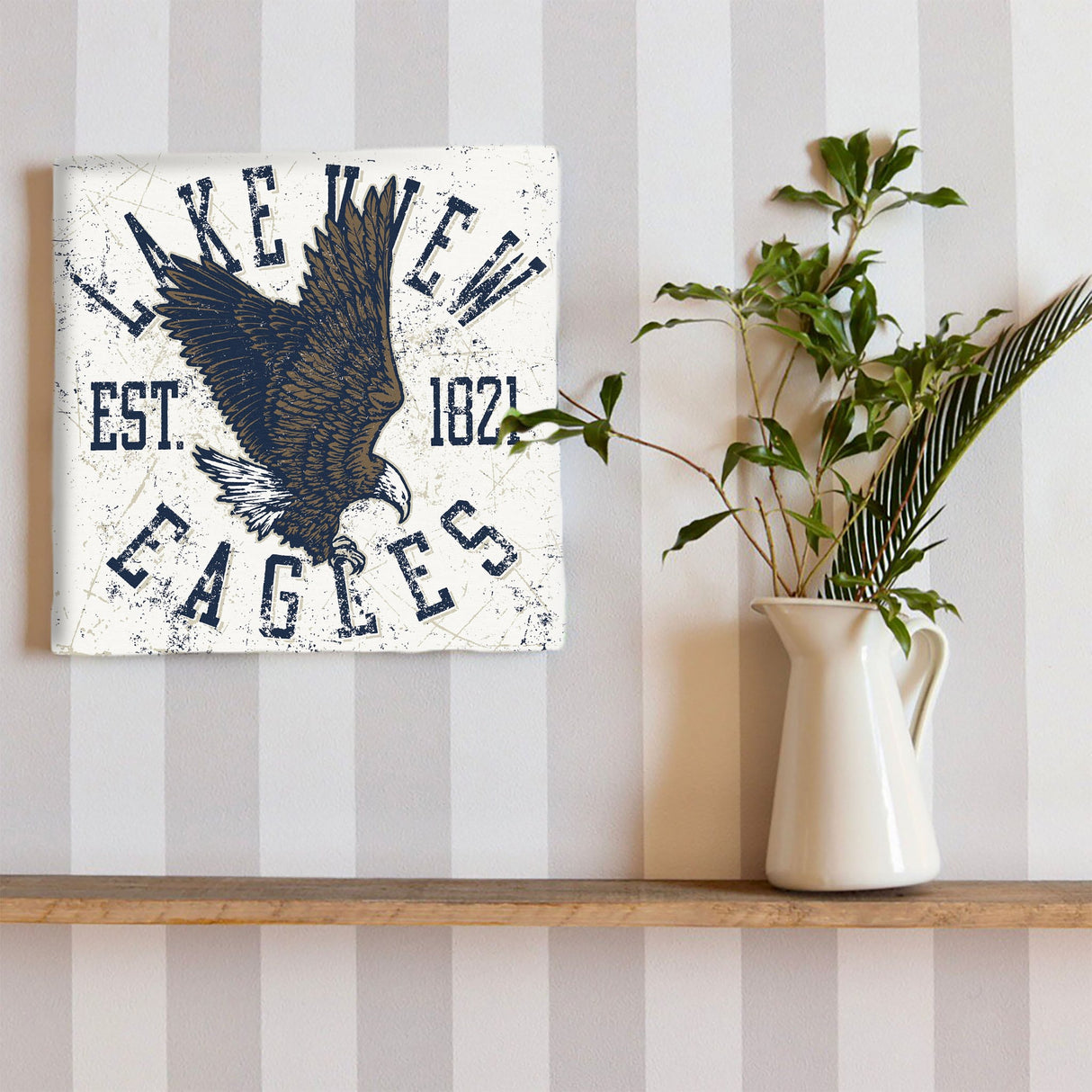 アメリカンなイーグルのファブリックボード ポスター アート pop-0041