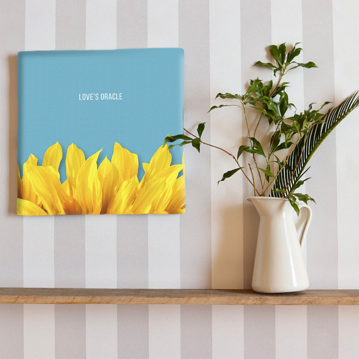 ひまわりのファブリックパネル インテリア 雑貨 アート ポップ  pop-0065