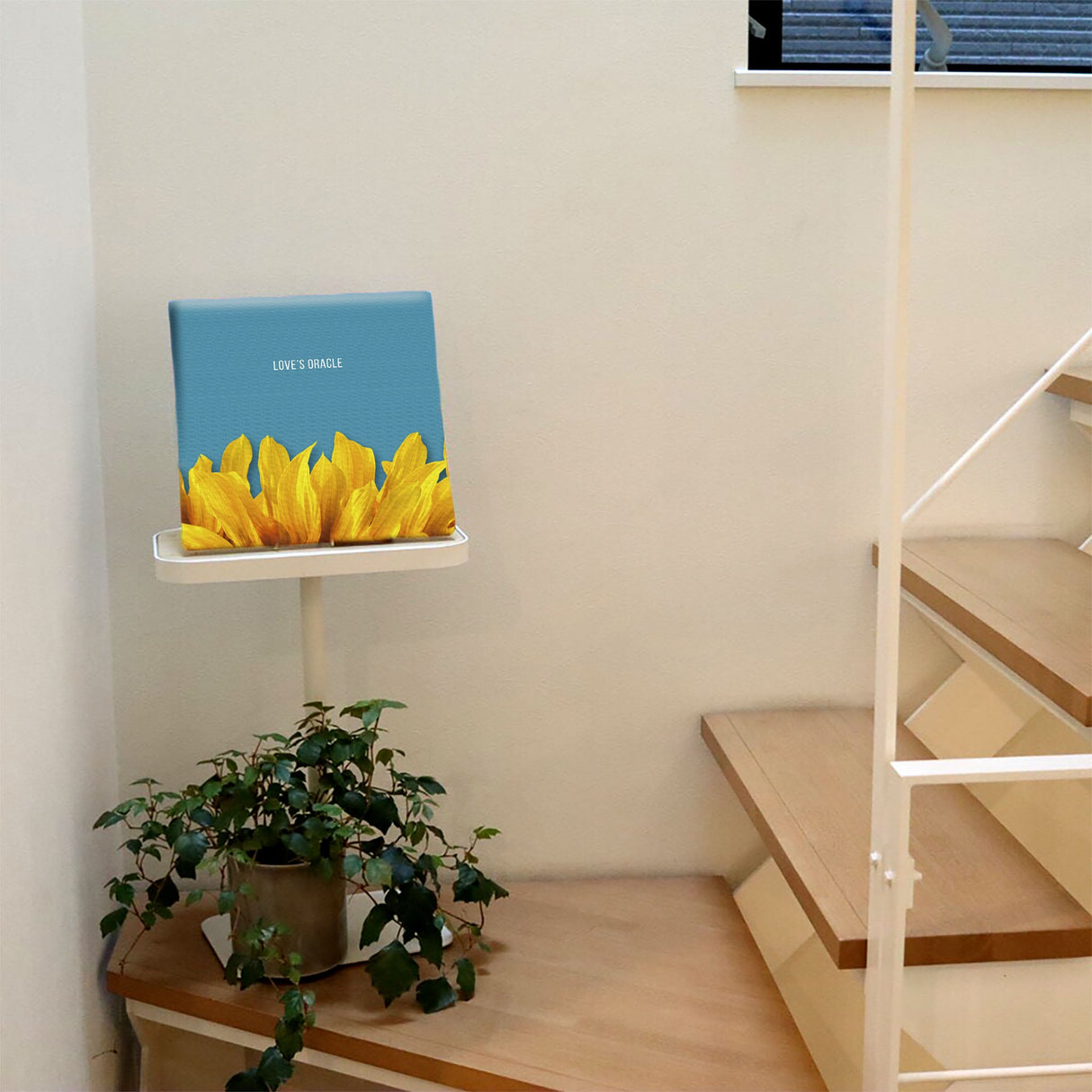 ひまわりのファブリックパネル インテリア 雑貨 アート ポップ  pop-0065