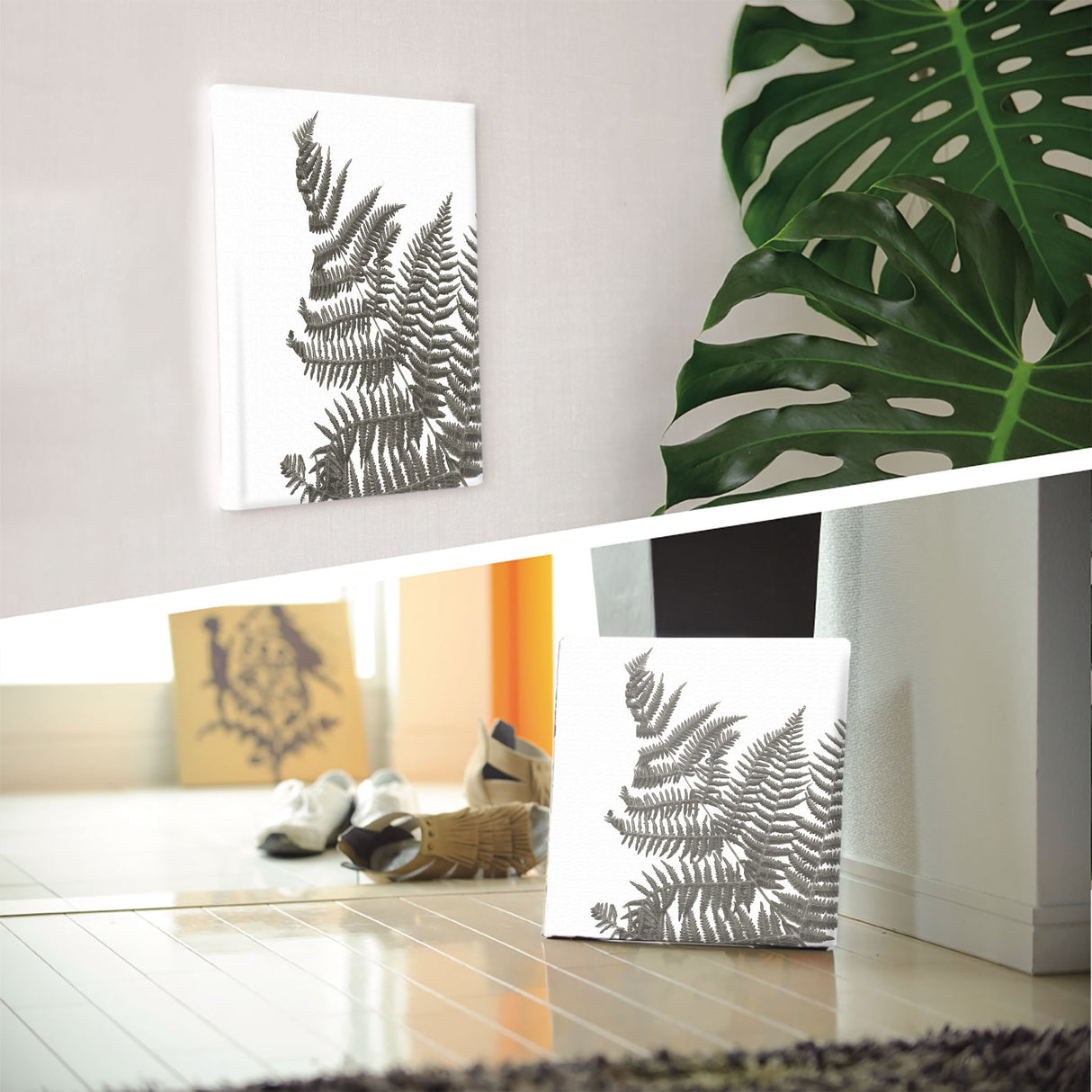 植物のアートパネル インテリア 雑貨 アート シンプルモダン  pop-0099