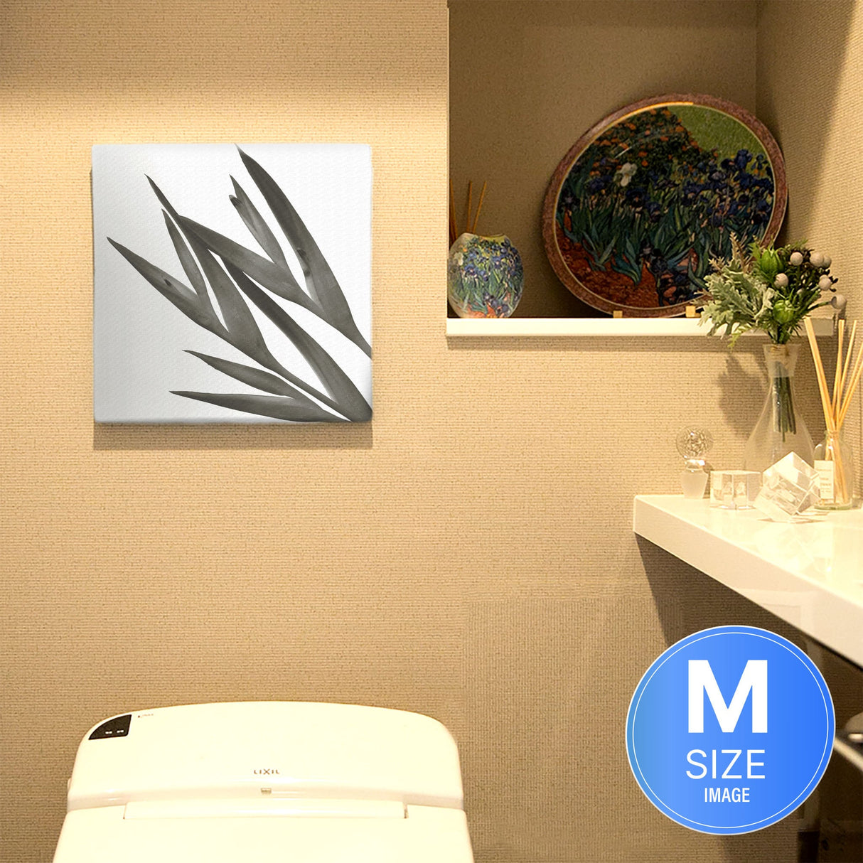 植物の壁掛けアート インテリア 雑貨 アート シンプルモダン  pop-0100