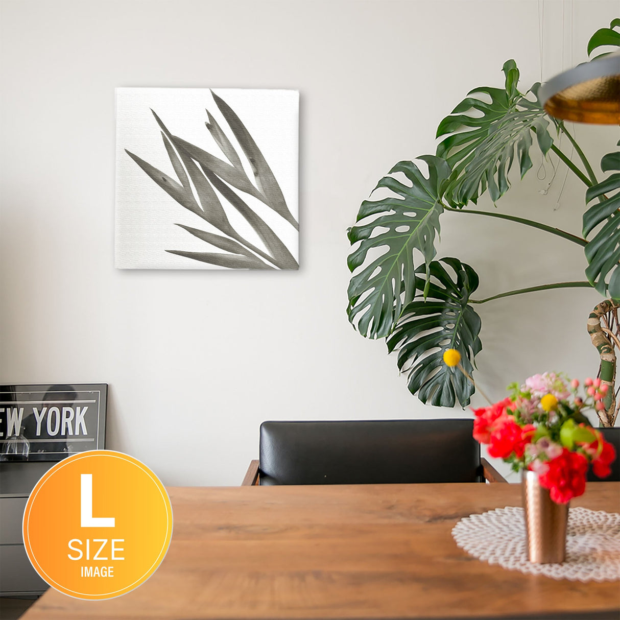 植物の壁掛けアート インテリア 雑貨 アート シンプルモダン  pop-0100