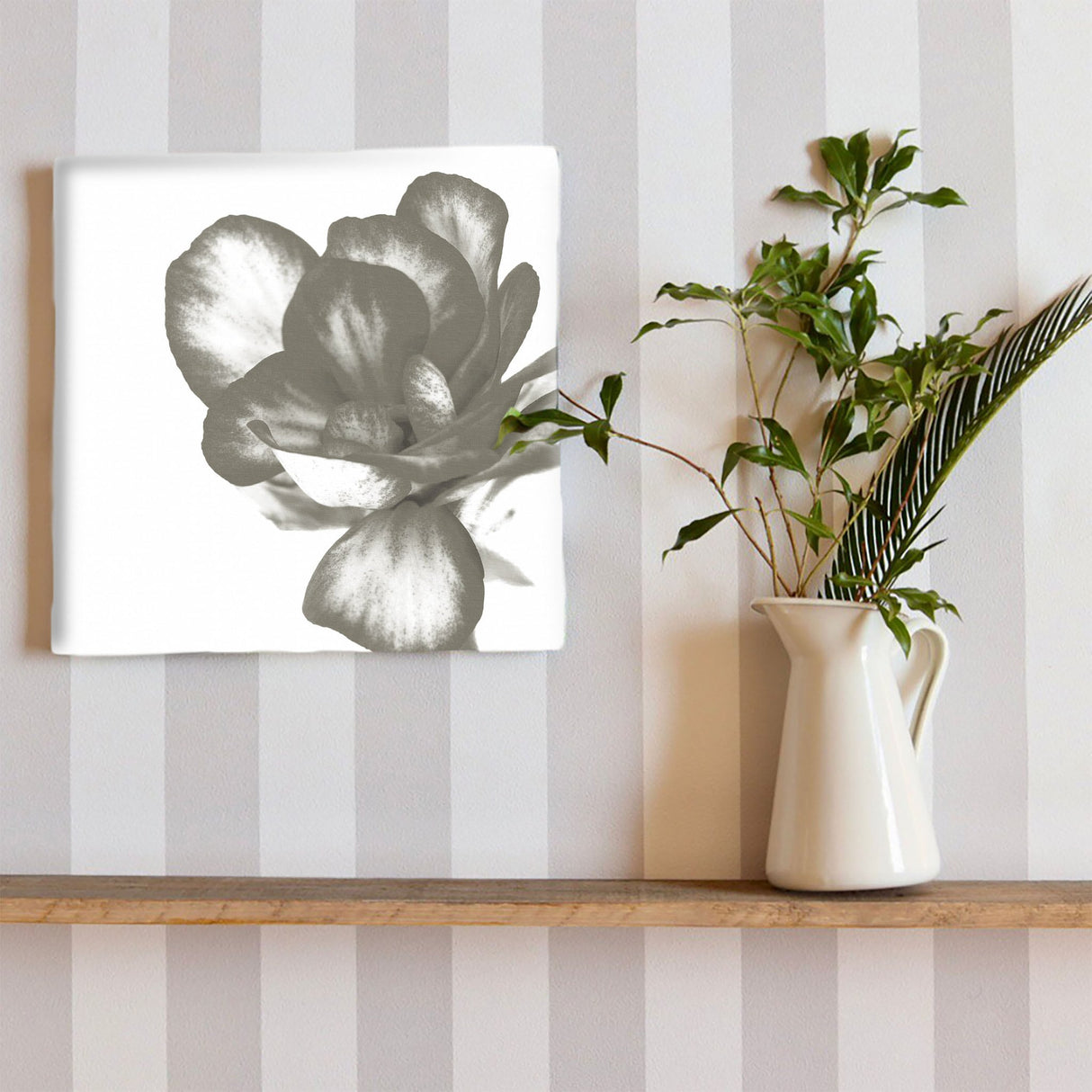 植物のファブリックボード インテリア 雑貨 アート シンプルモダン  pop-0101