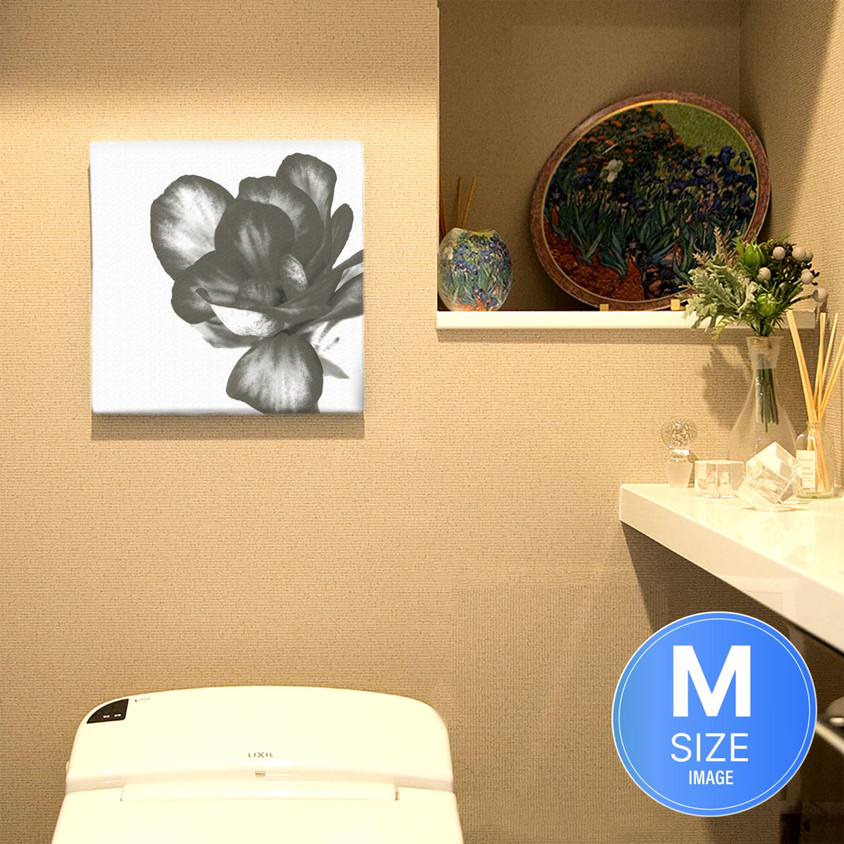 植物のファブリックボード インテリア 雑貨 アート シンプルモダン  pop-0101