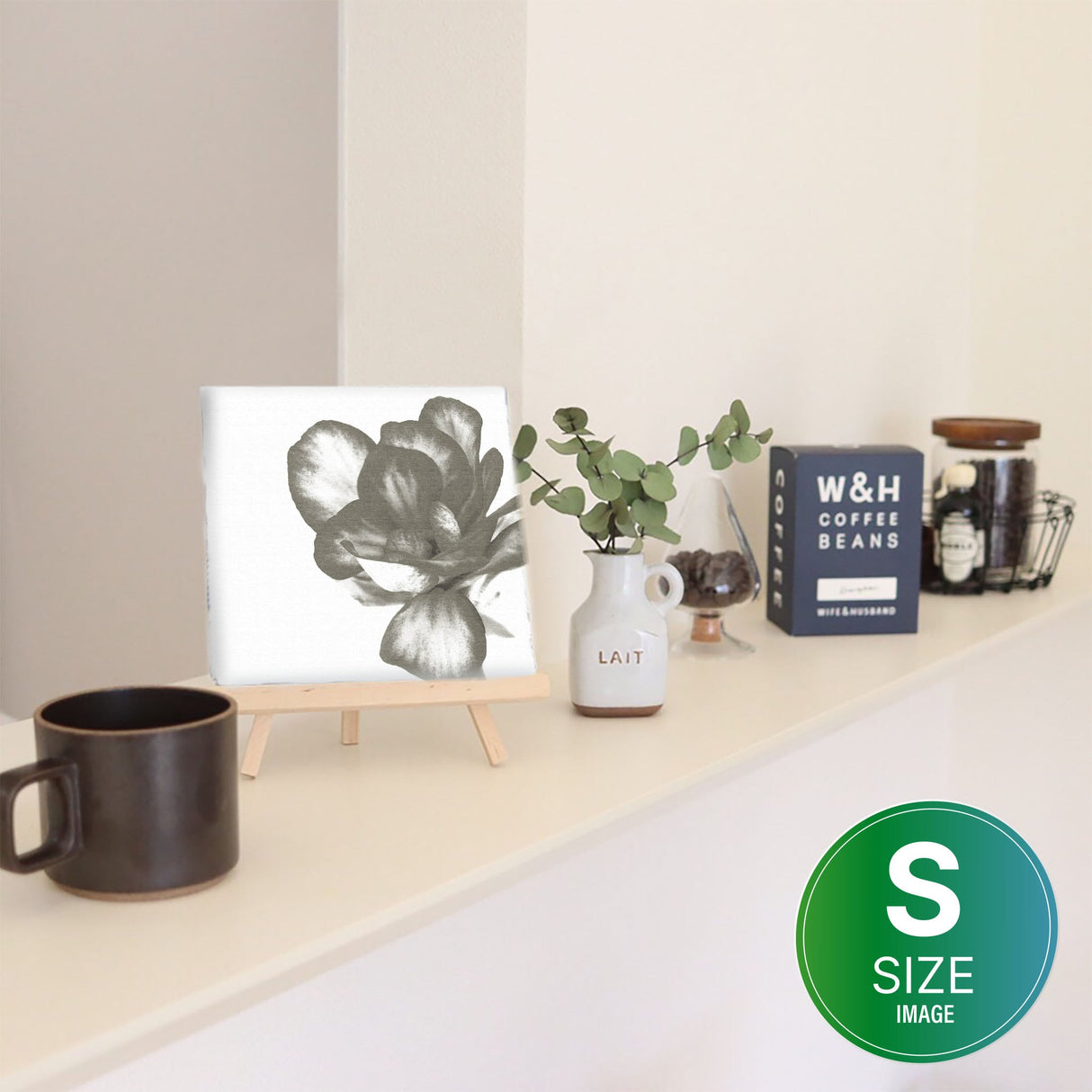 植物のファブリックボード インテリア 雑貨 アート シンプルモダン  pop-0101