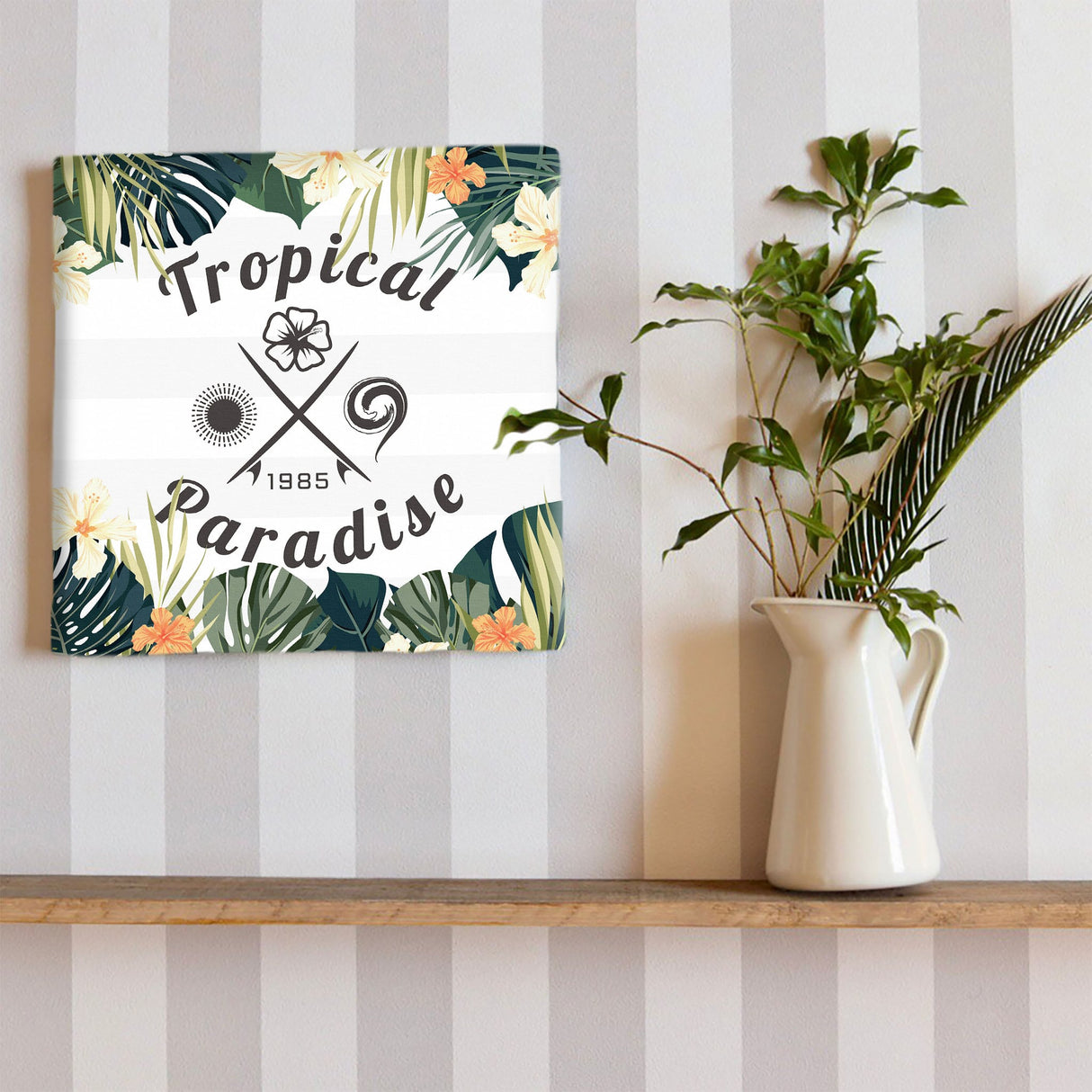 トロピカルの壁掛けアート インテリア 雑貨 アート シンプルモダン  pop-0105