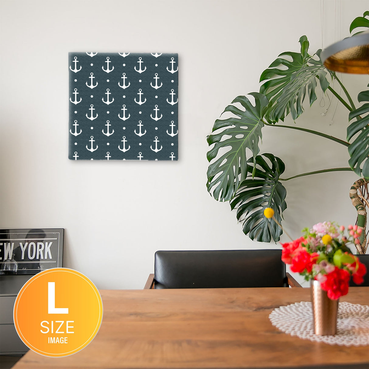 イカリのファブリックパネル インテリア 雑貨 アート ポップアート  pop-1610-006