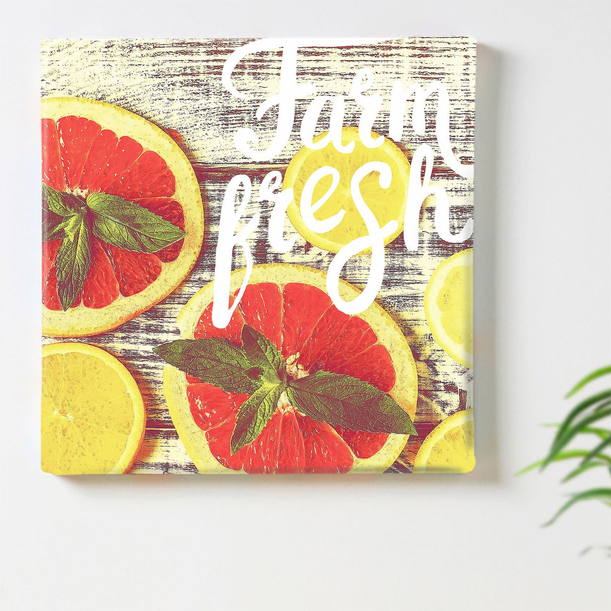 フルーツのファブリックパネル インテリア 雑貨 アート ポップアート ナチュラル pop-1611-001