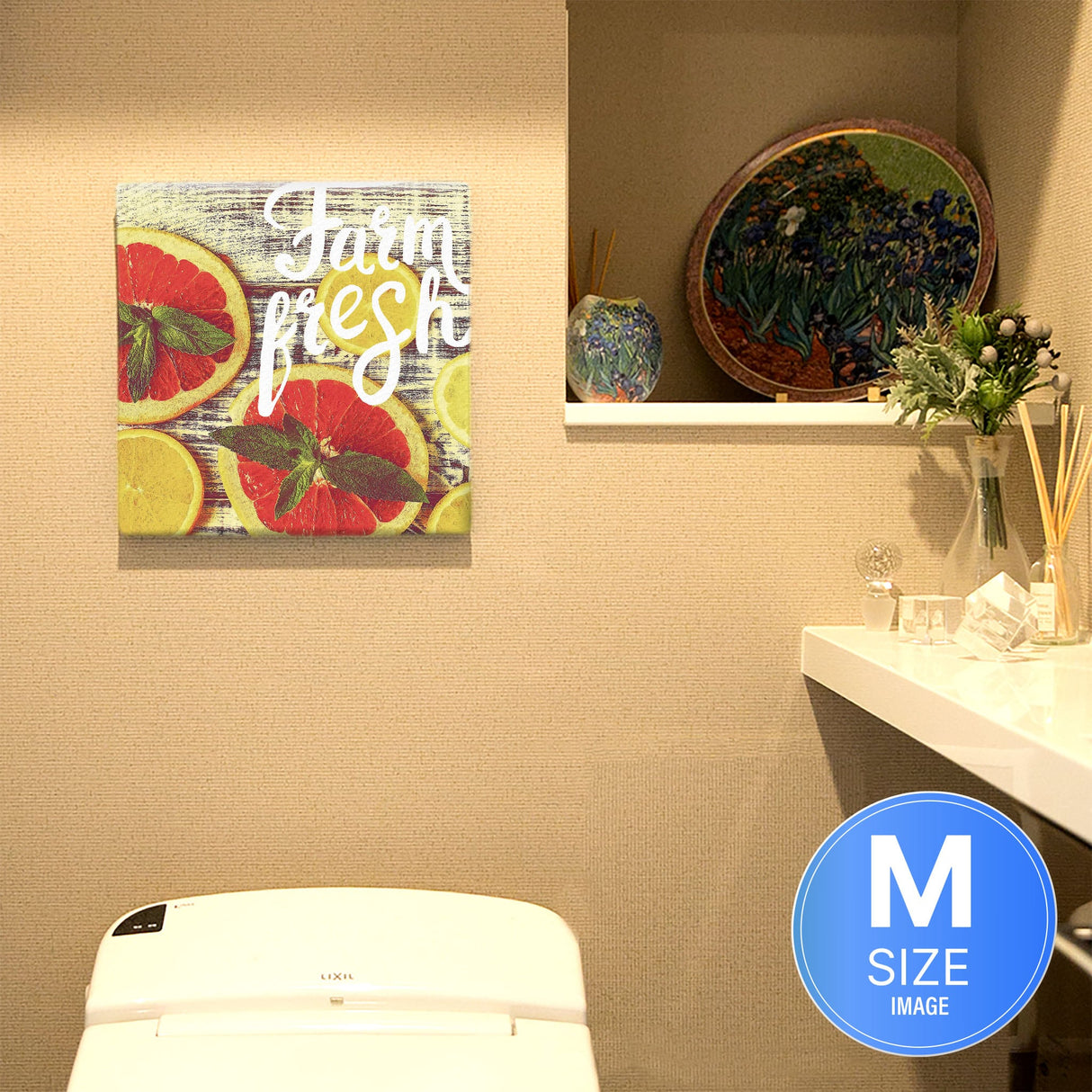 フルーツのファブリックパネル インテリア 雑貨 アート ポップアート ナチュラル pop-1611-001