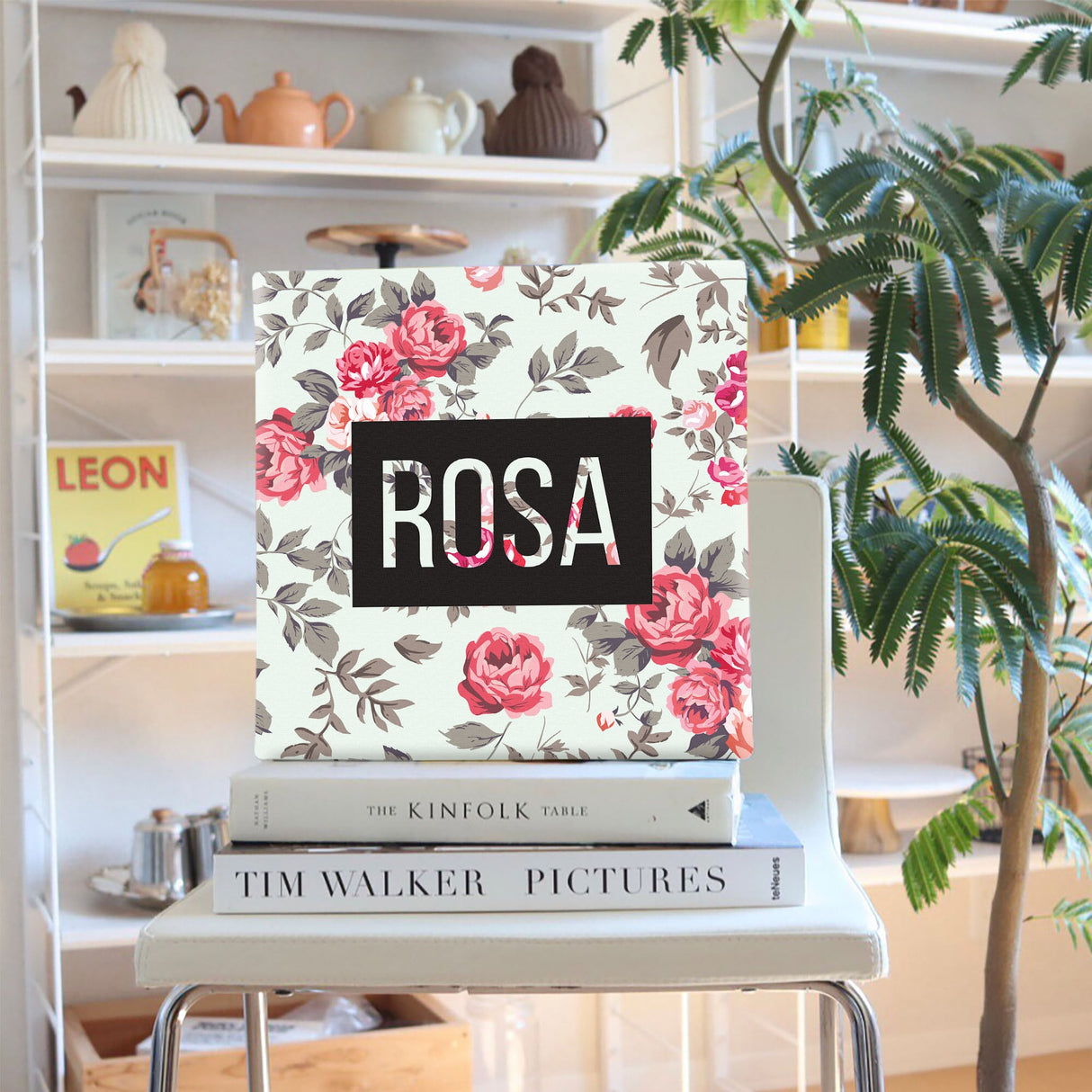 バラのアートパネル インテリア 雑貨 アート ポップアート ローズ pop-1611-002