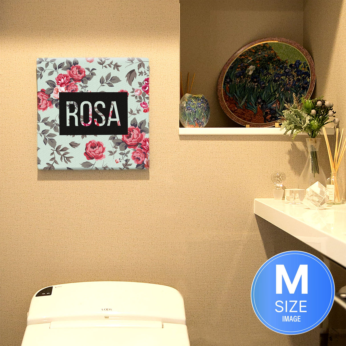 バラのアートパネル インテリア 雑貨 アート ポップアート ローズ pop-1611-002