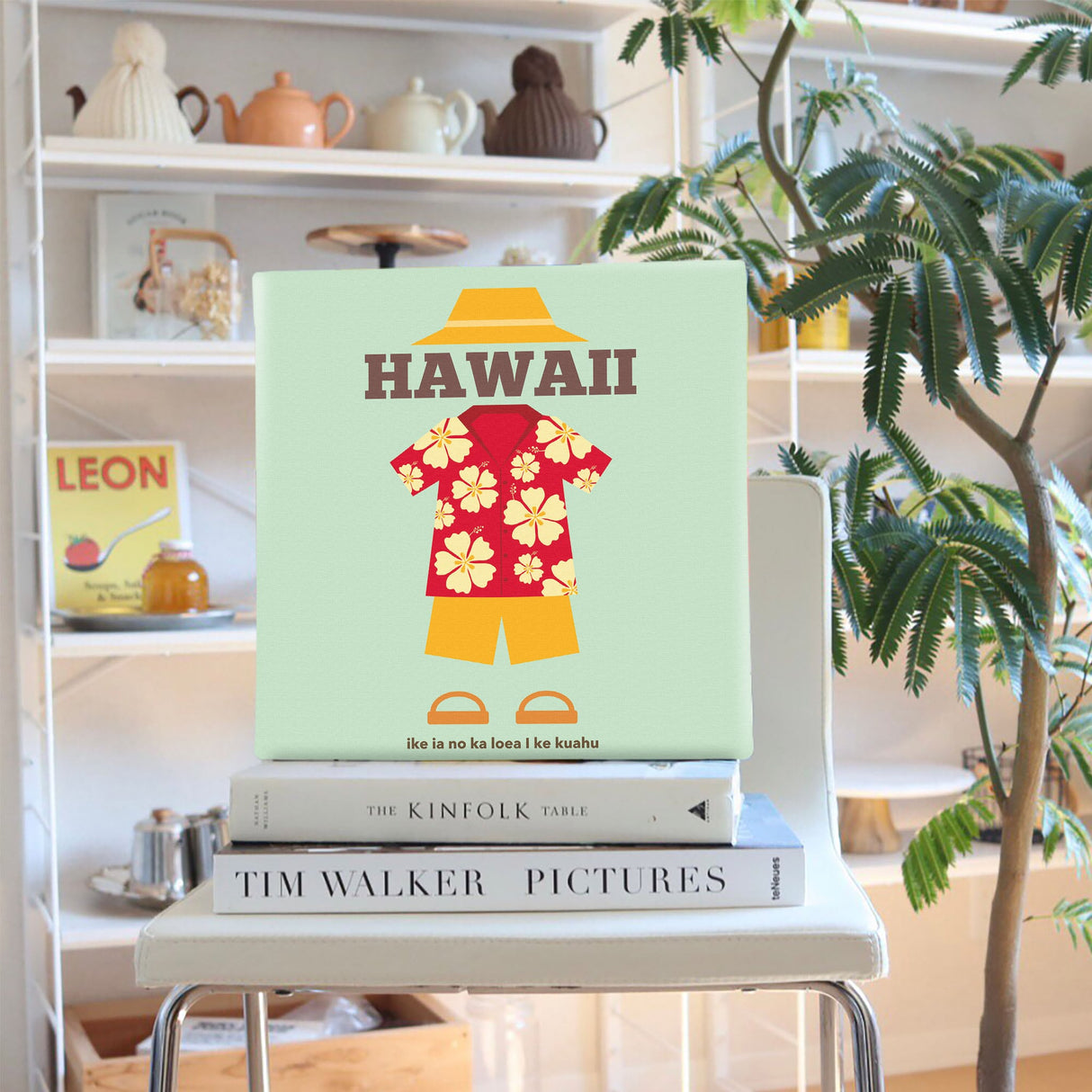 ハワイアンの壁掛けアート インテリア雑貨 アートパネル キャンバス   popa-1803-006