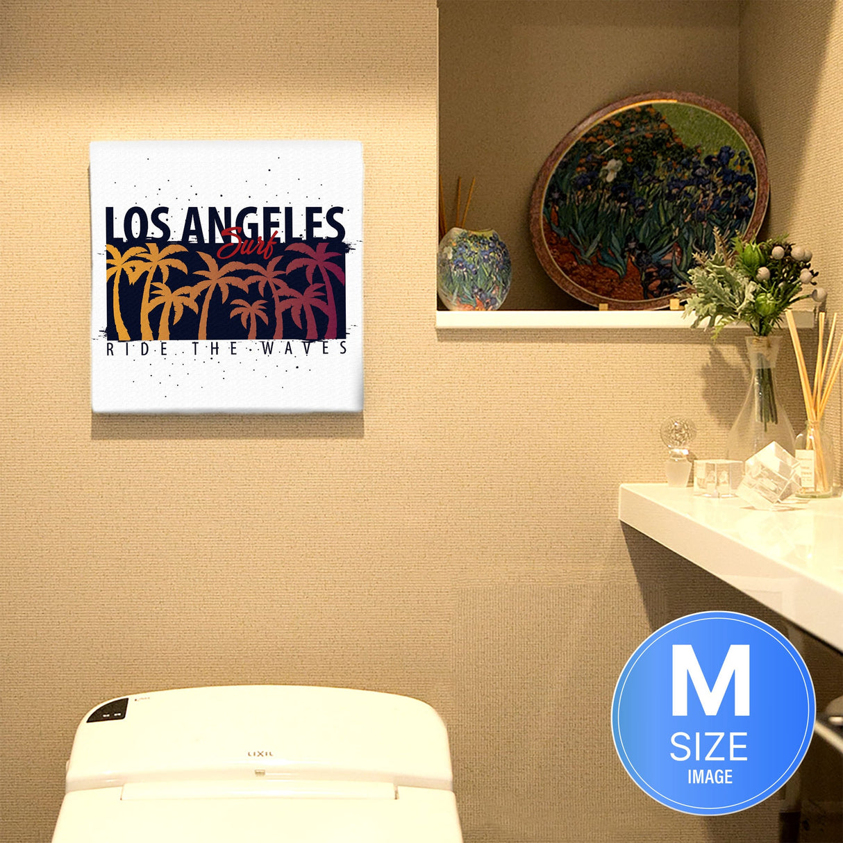 ロサンゼルスのファブリックボード インテリア雑貨 アートパネル キャンバス popa-1803-017