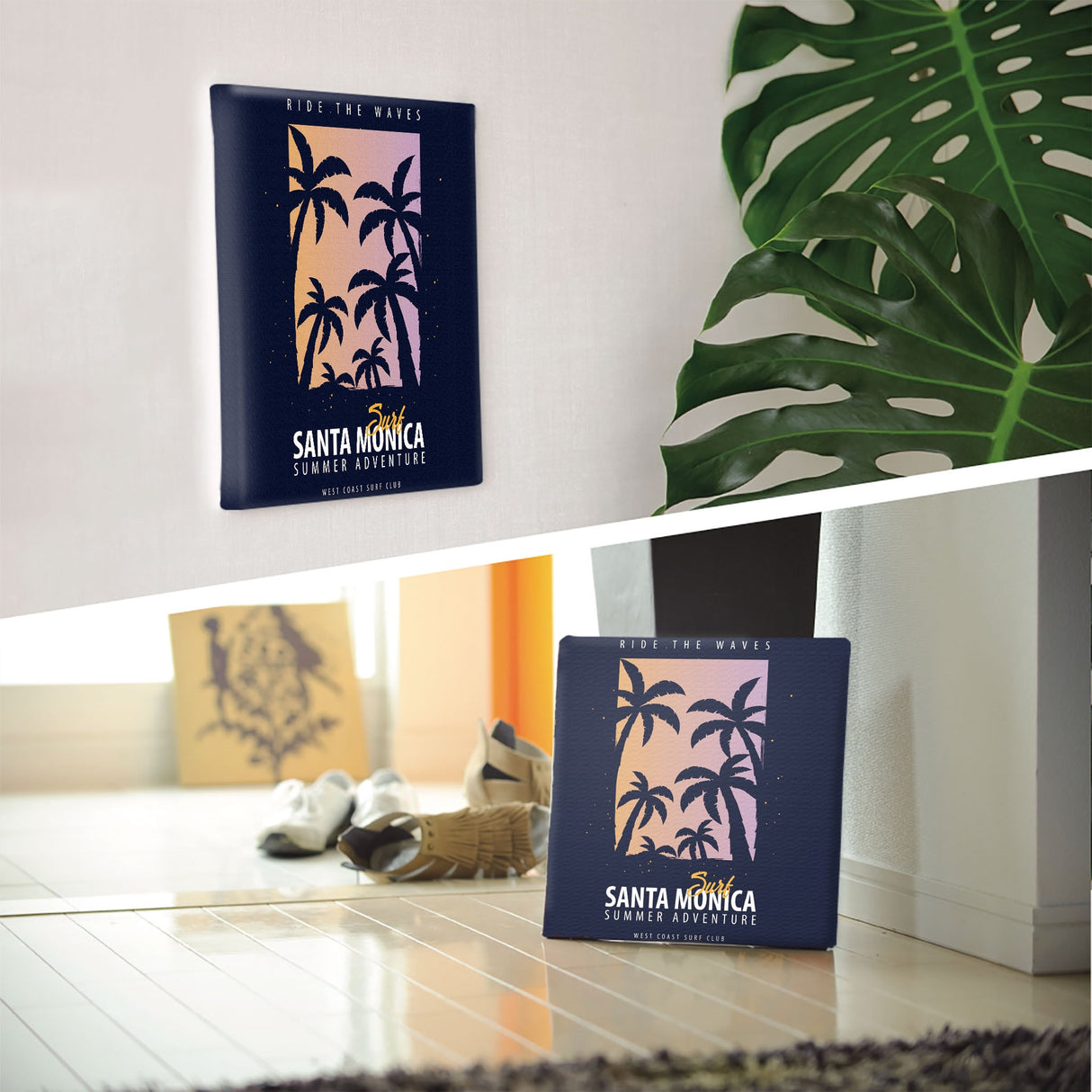 サンタモニカのアートパネル インテリア雑貨 アートパネル キャンバス popa-1803-020