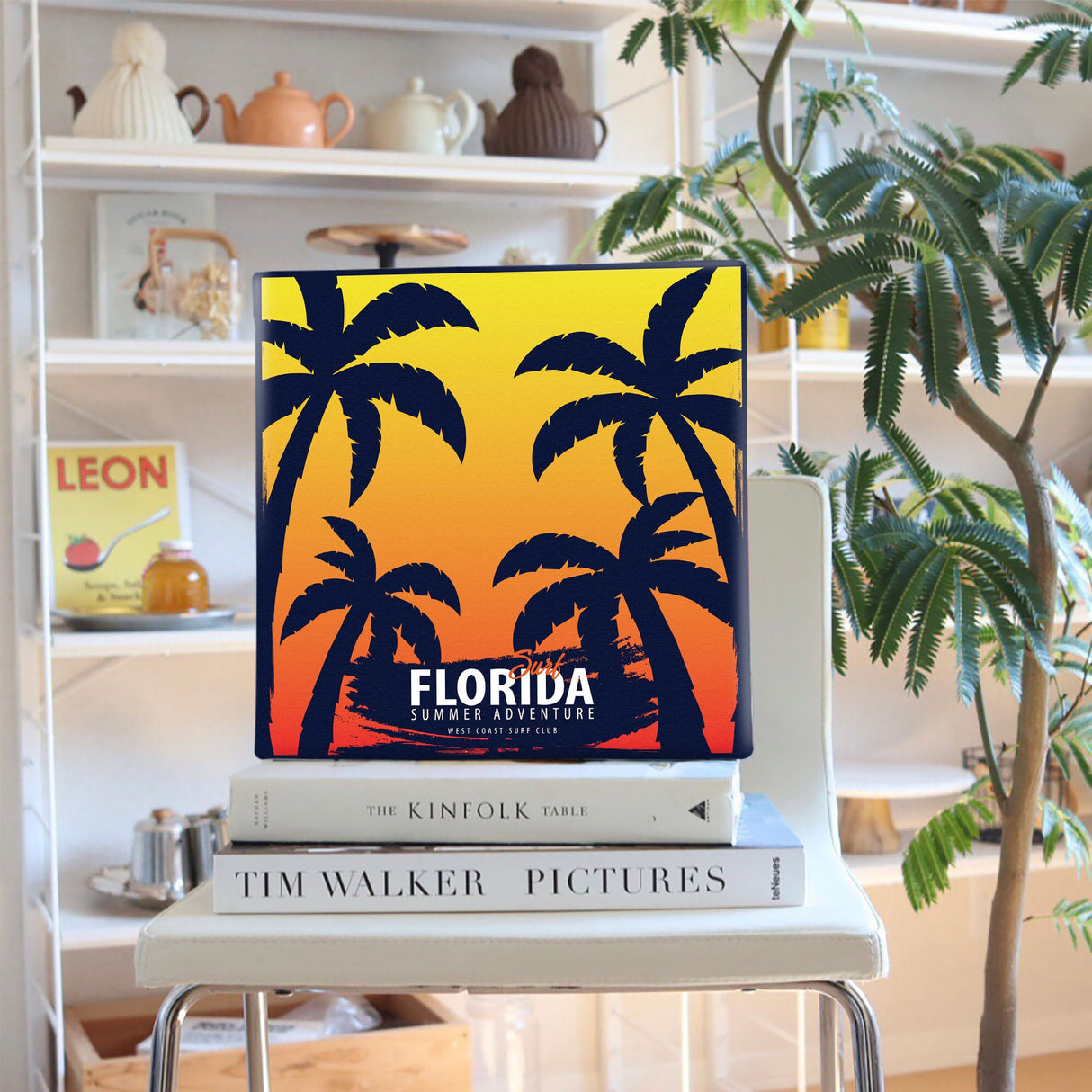 フロリダのファブリックボード インテリア雑貨 アートパネル キャンバス popa-1803-022