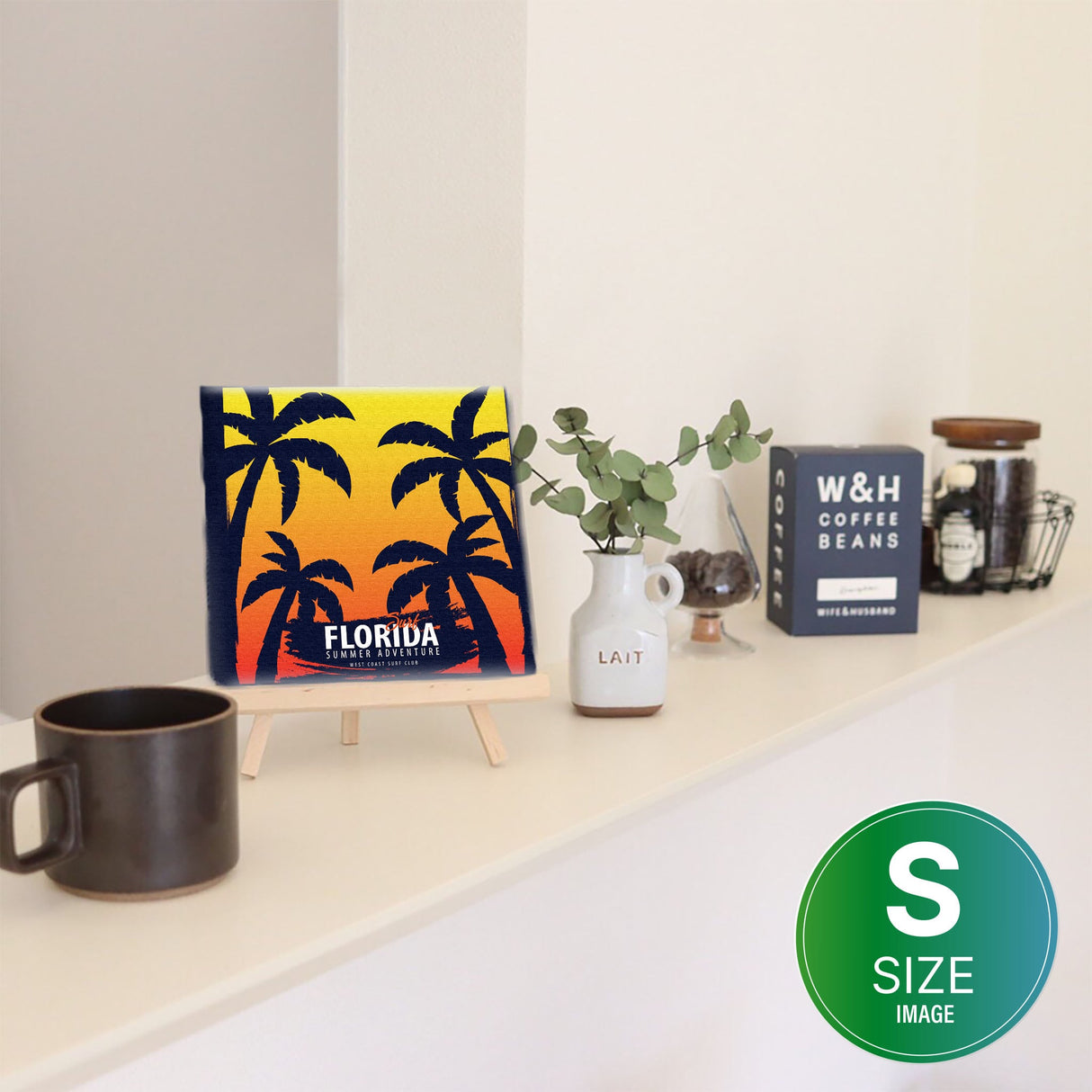 フロリダのファブリックボード インテリア雑貨 アートパネル キャンバス popa-1803-022