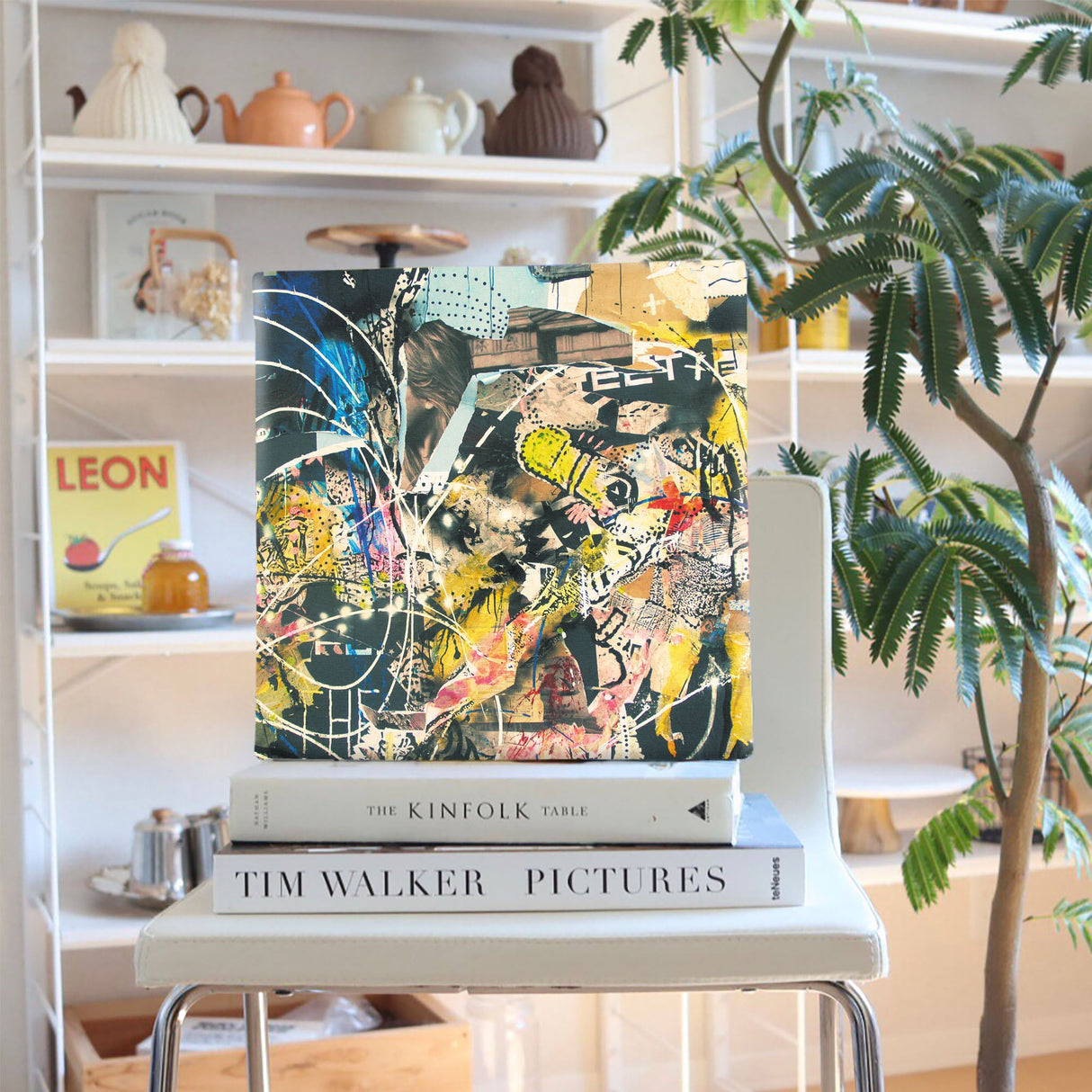 ポップアートのアートパネル インテリア雑貨 アートパネル キャンバス popa-1805-01