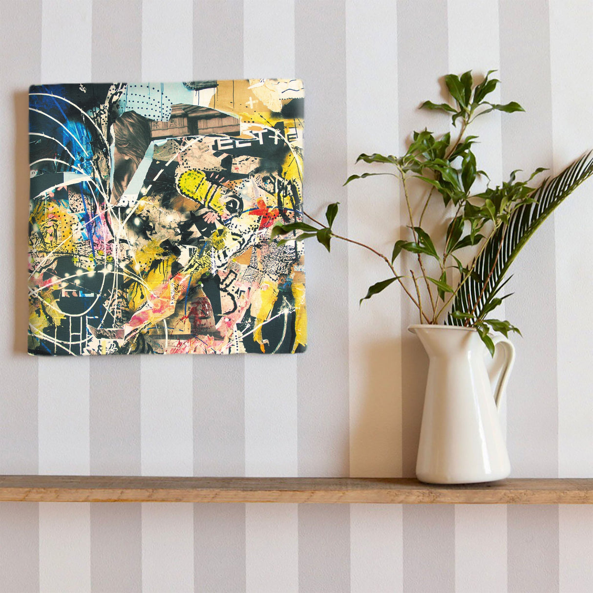 ポップアートのアートパネル インテリア雑貨 アートパネル キャンバス popa-1805-01